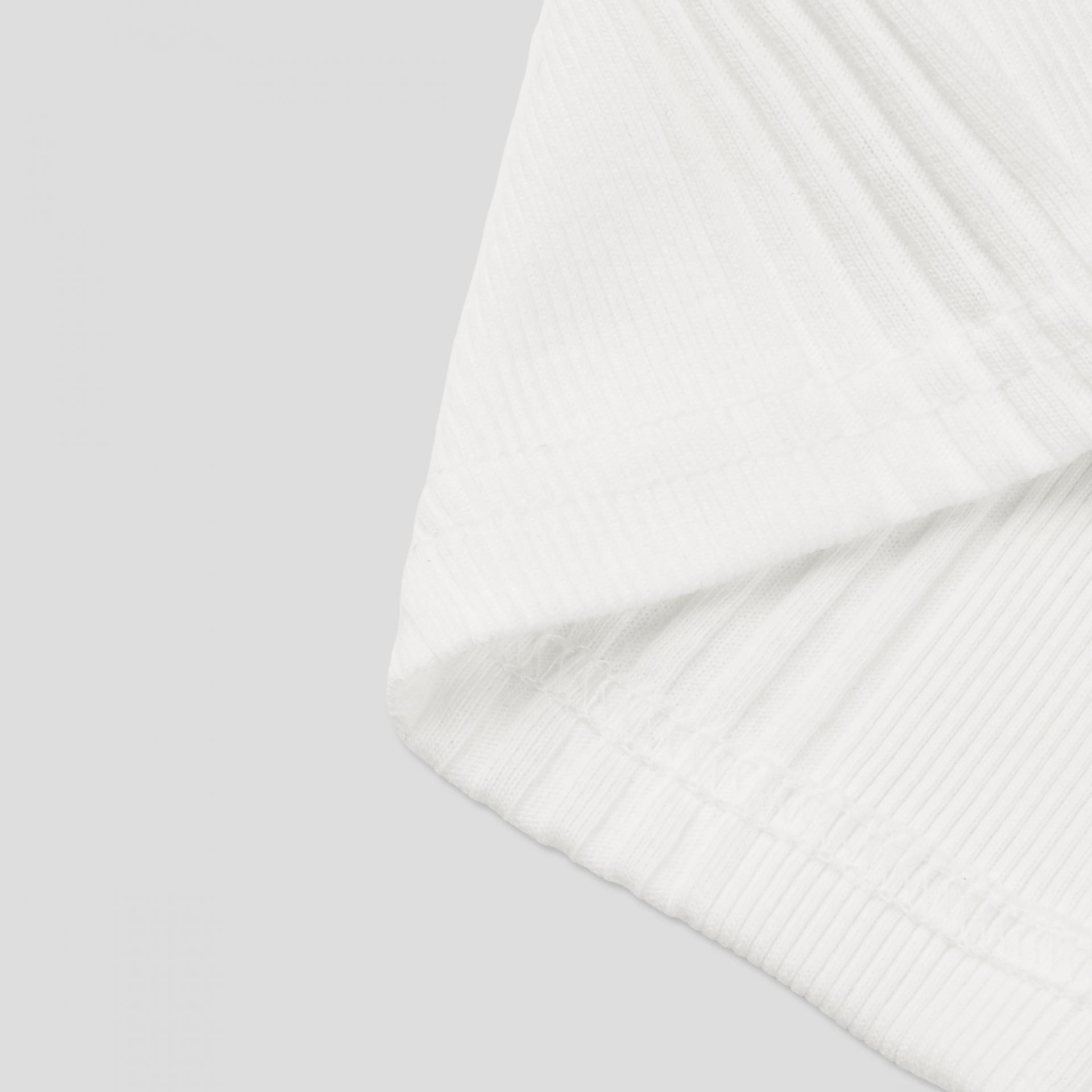 Terrace henley ceck slim half T