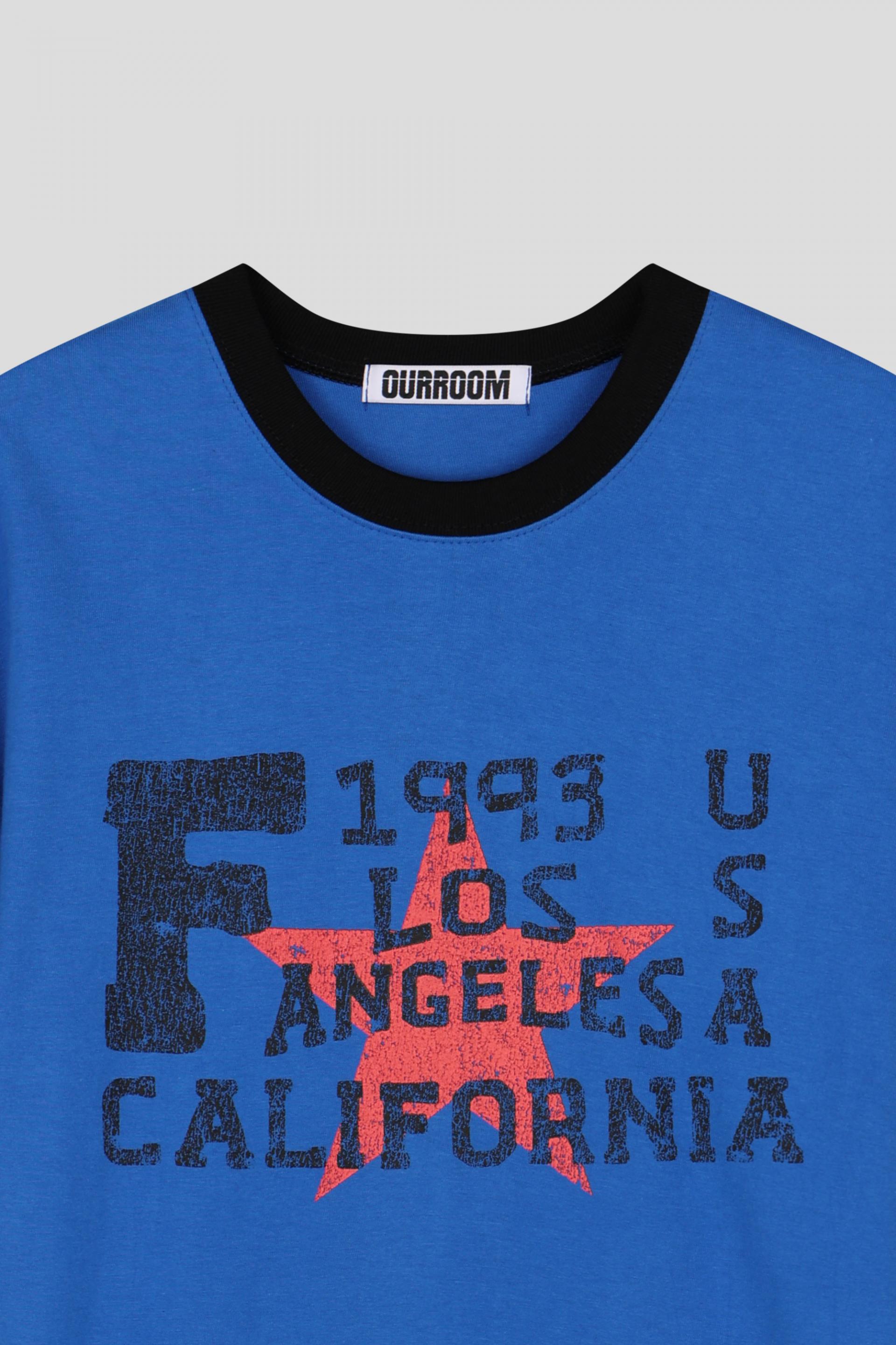 Retro star muscle ringer half t