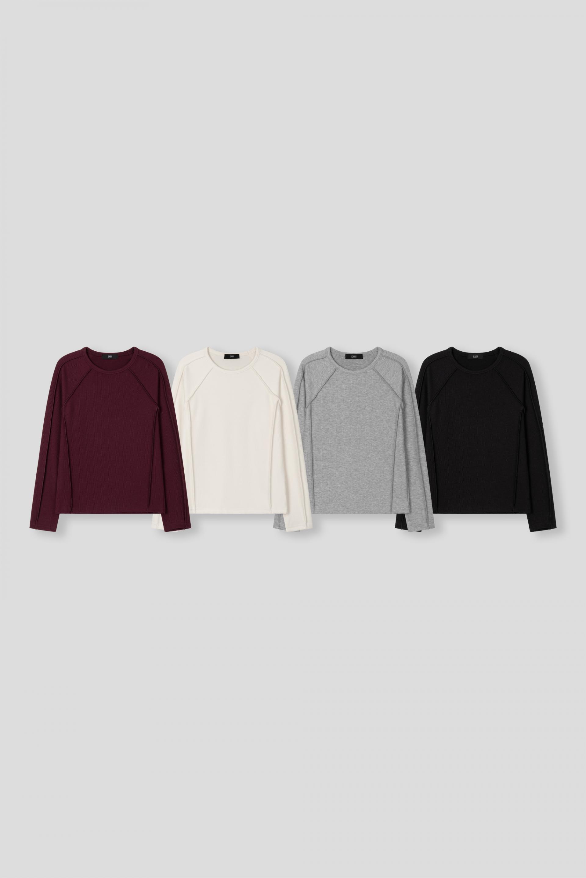 Outside Incision ribbed slim t