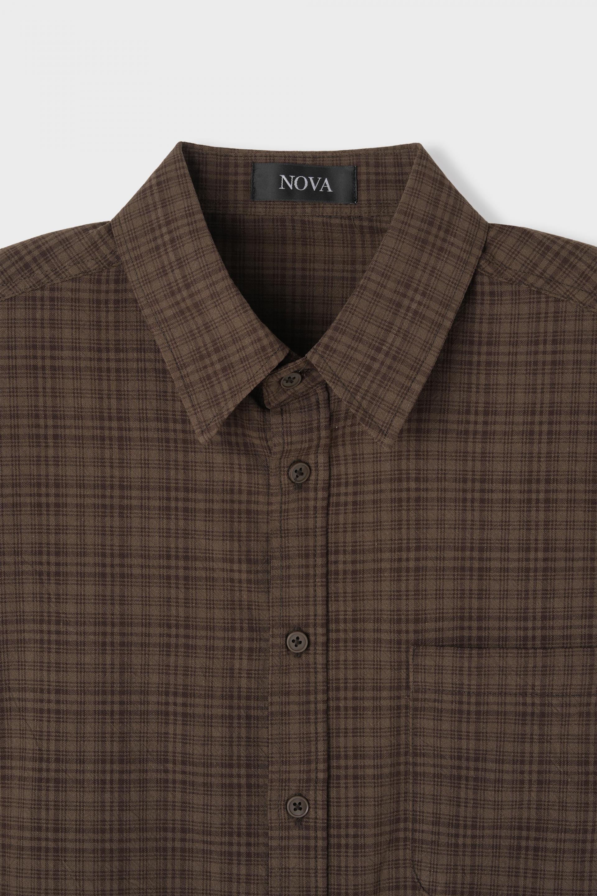 Paul crop check shirt