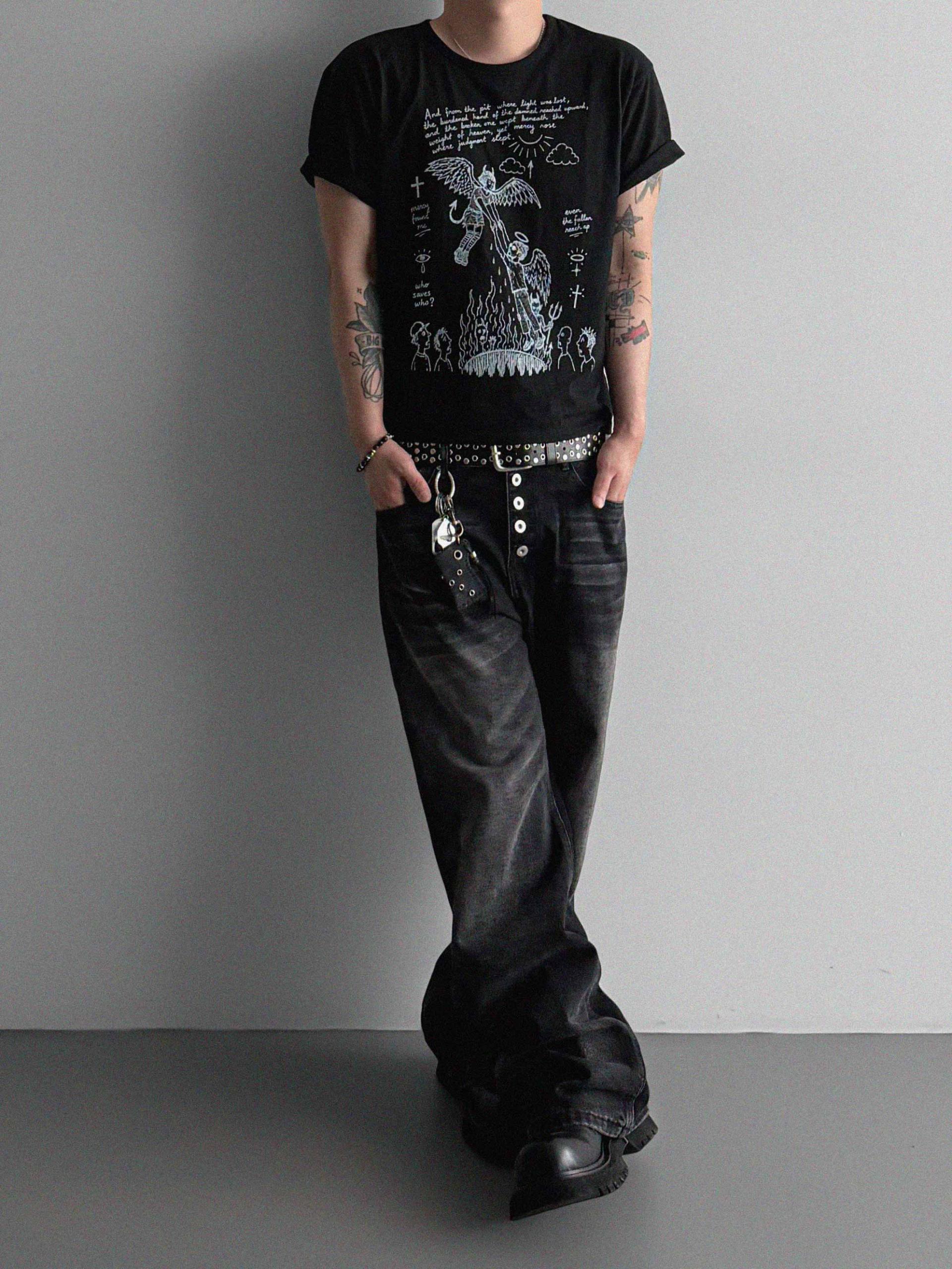 Tilda crop half t