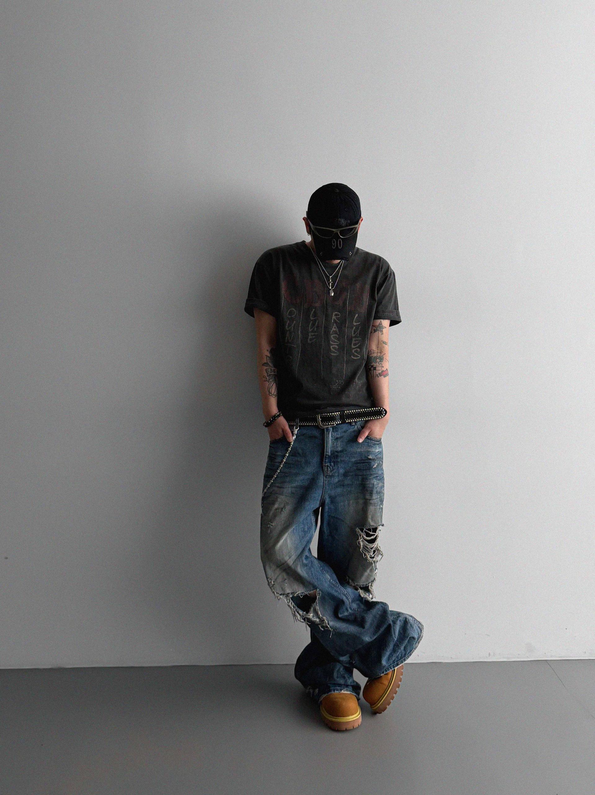 CBGB Pigment crop half t