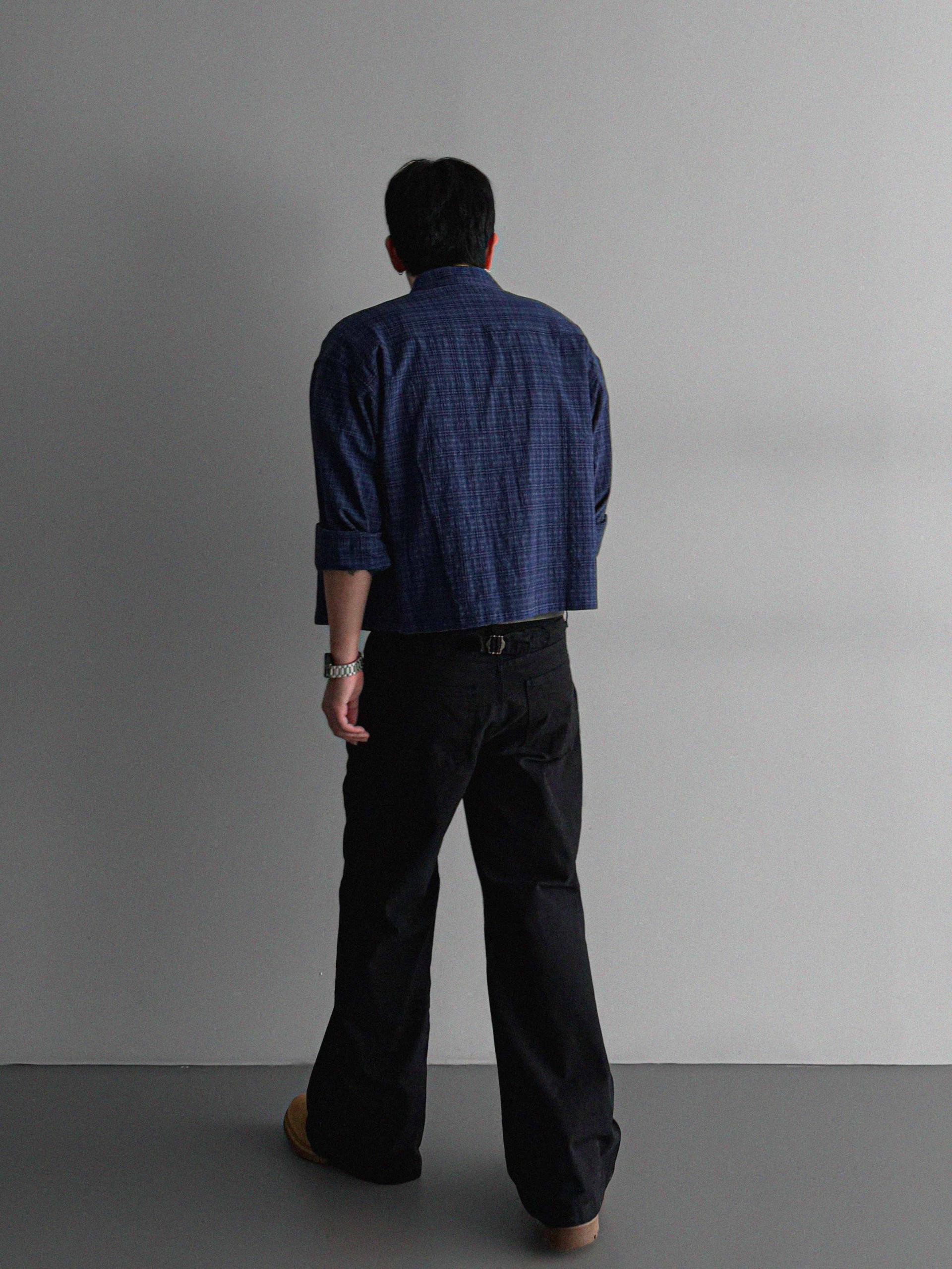 Paul crop check shirt