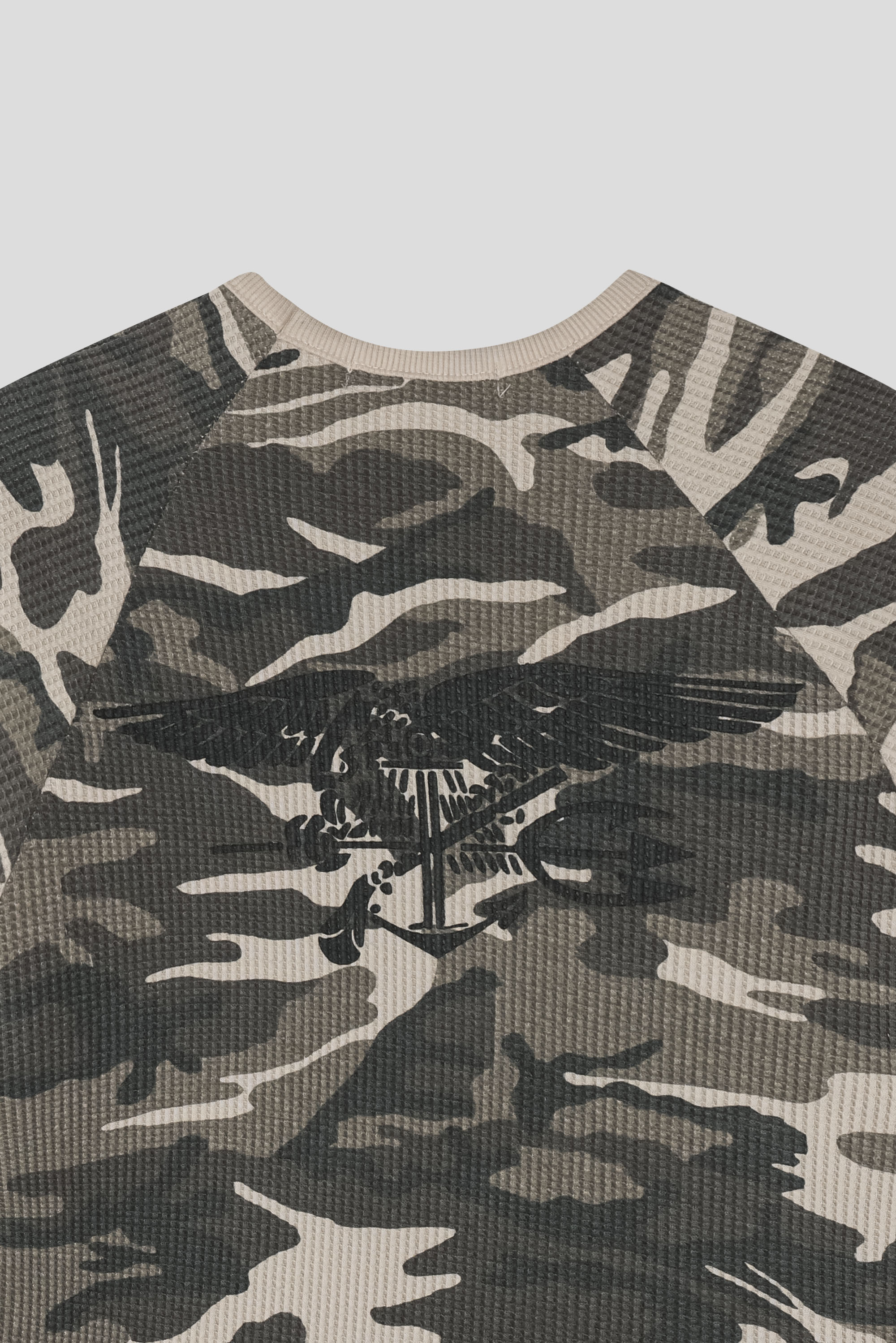 SEAL waffle muscle half t