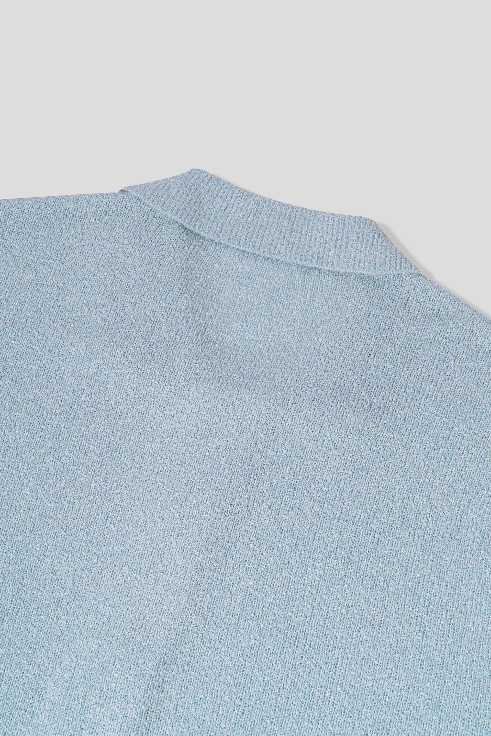 Boksaci boucle half cardigan