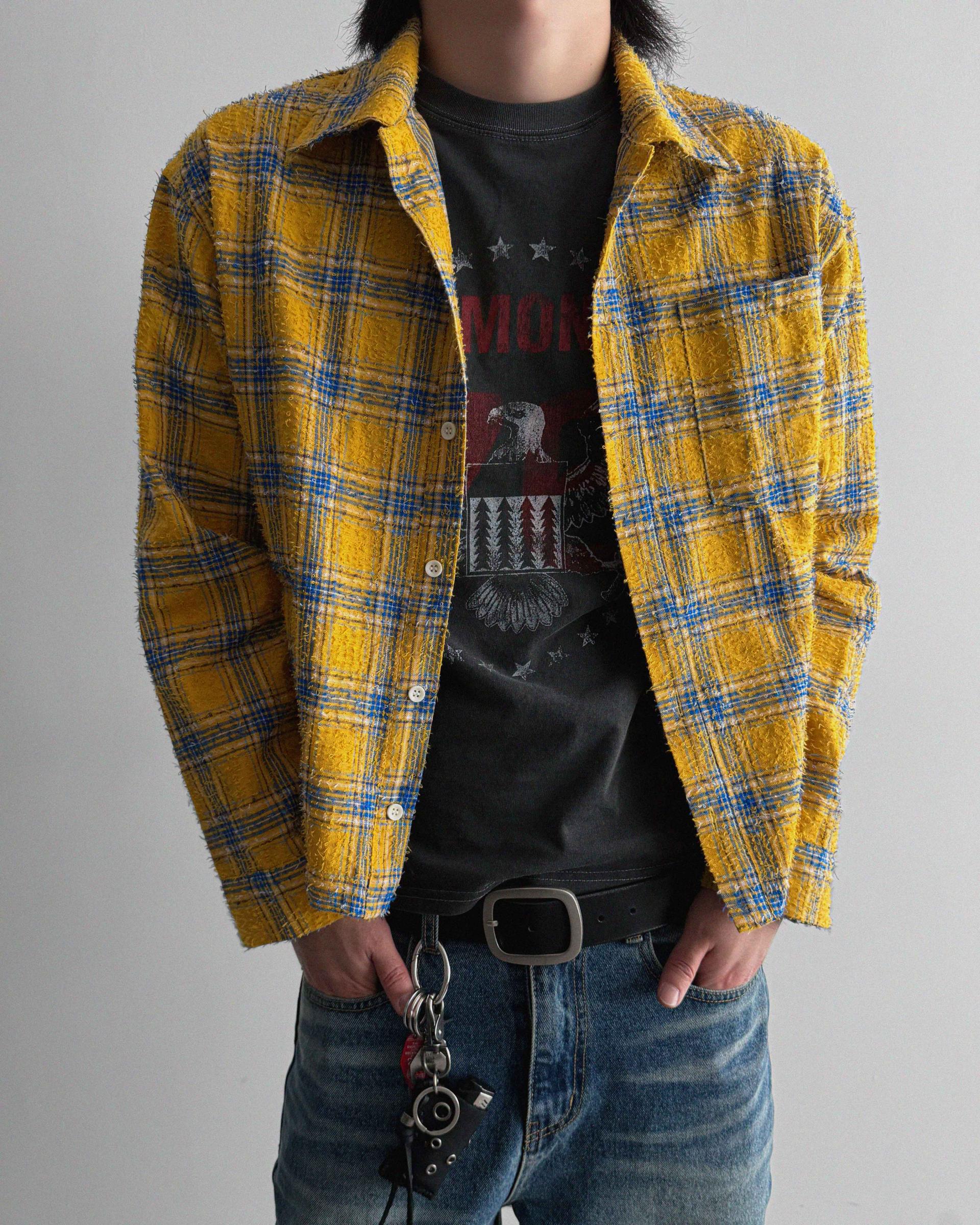 Nova crop check shirt