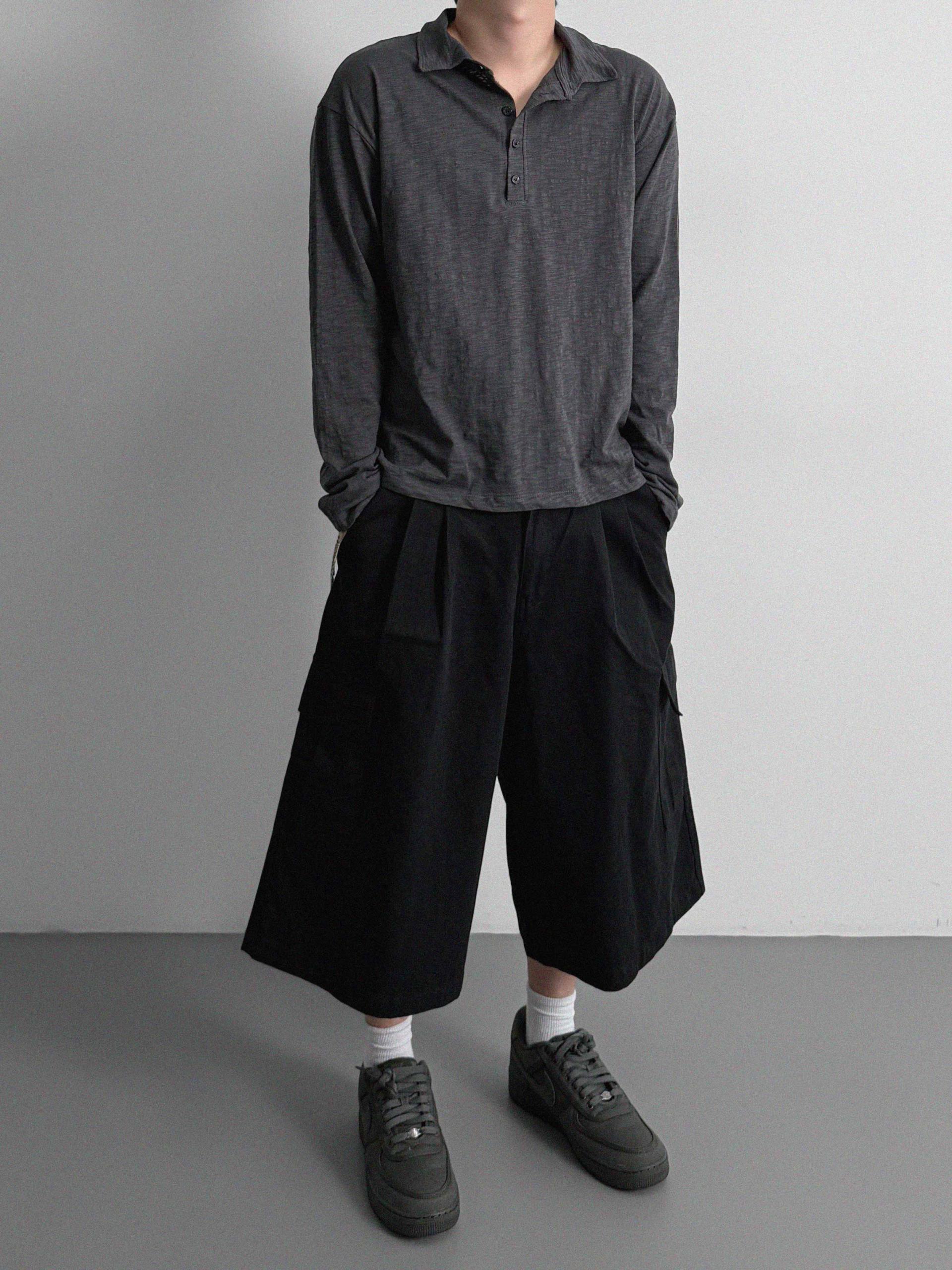 Slab 5 button collar t
