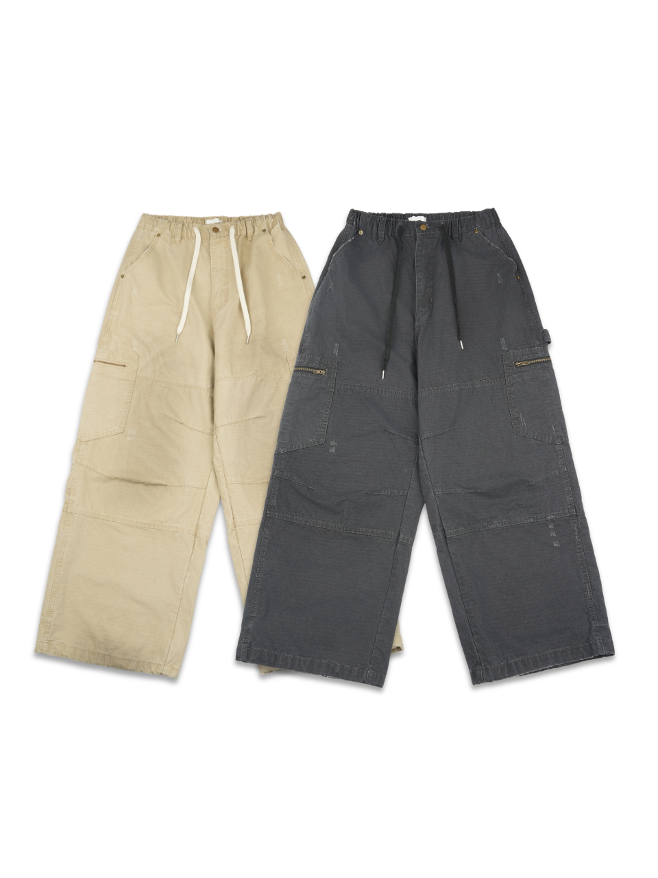 Vintage wide work pants