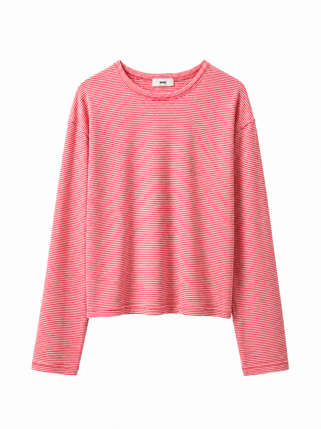Weather stripe crop t