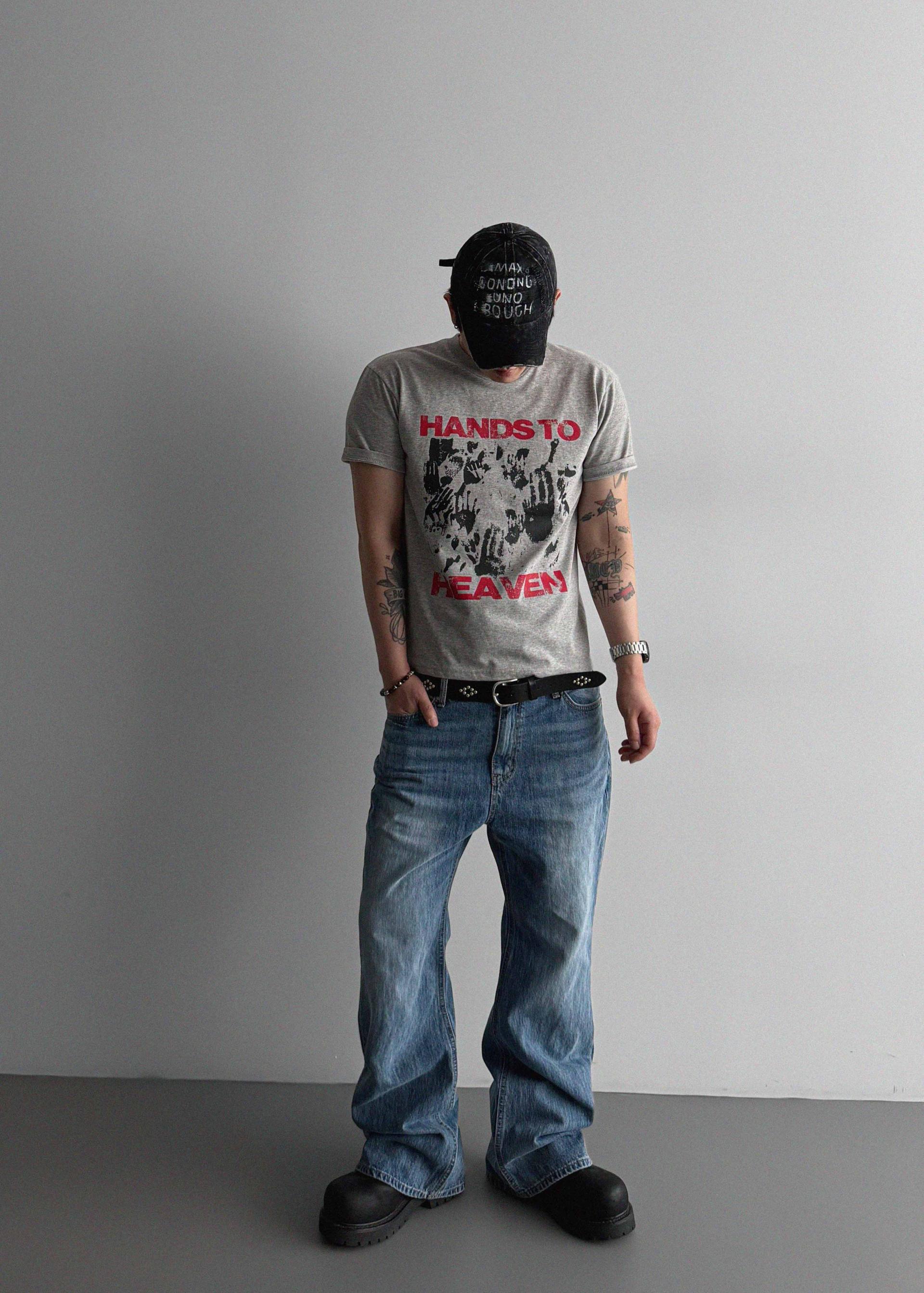 Hands to heaven cool air crop half t