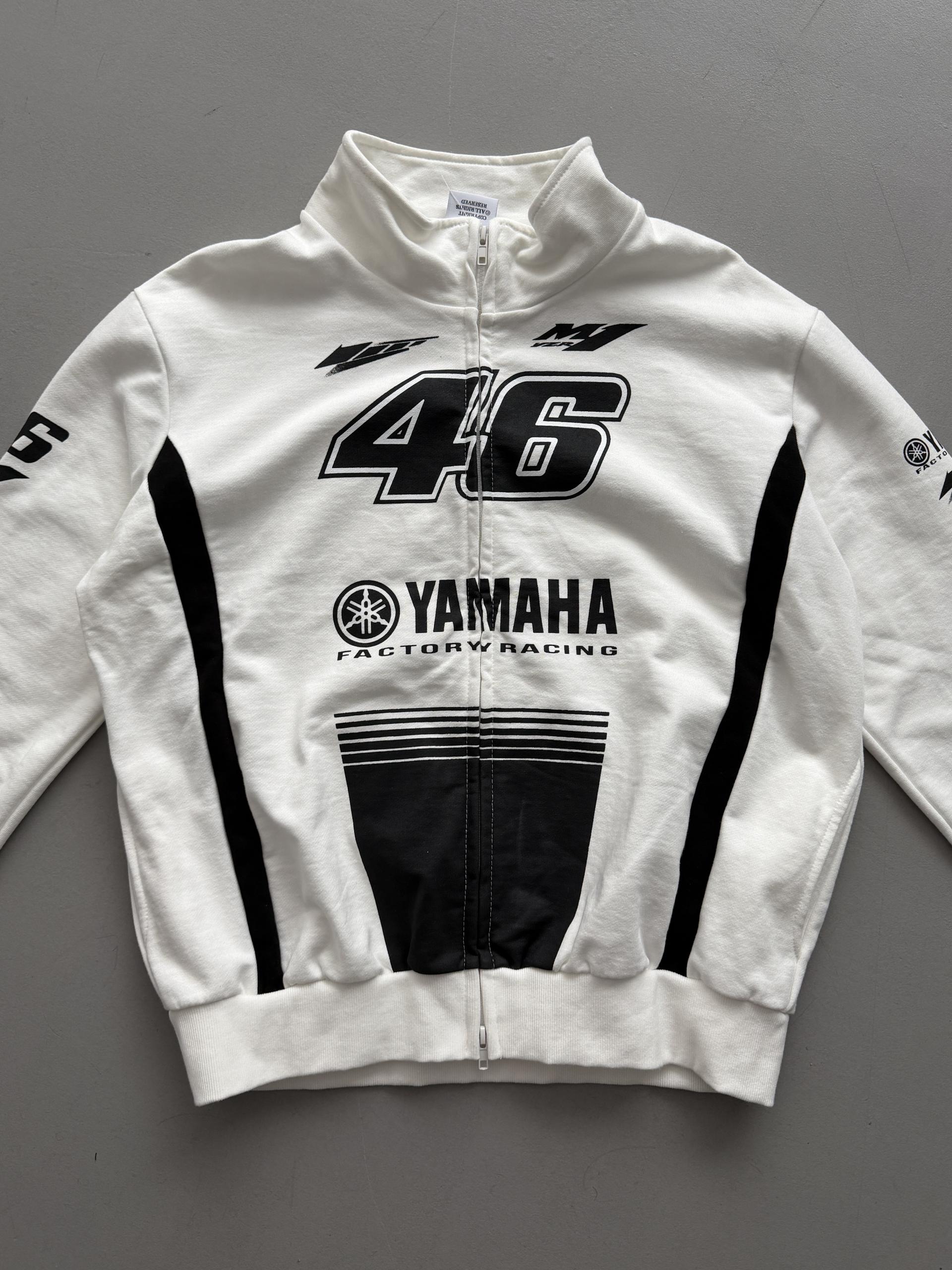 Racing print zip-up