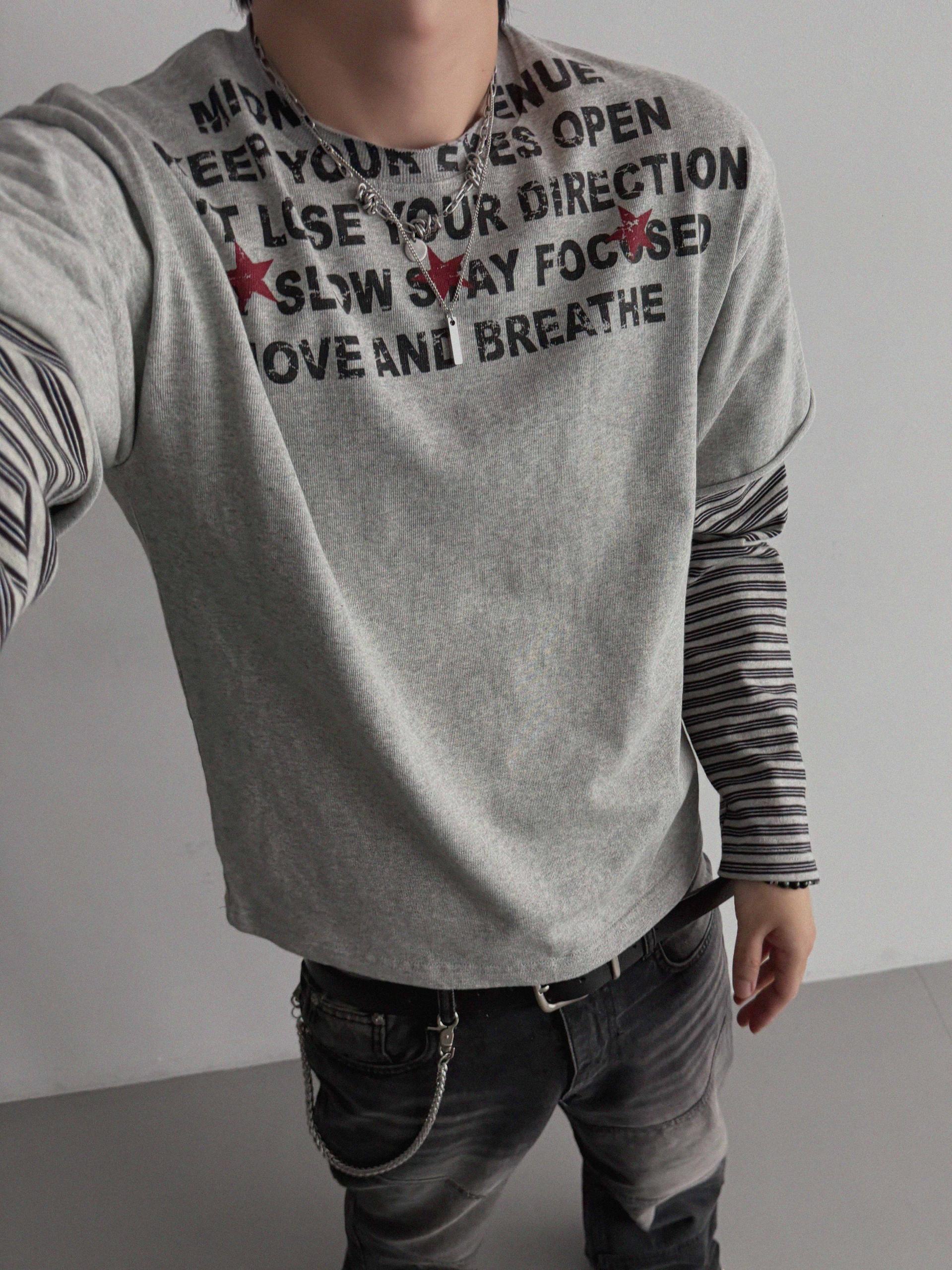 Avenue layered crop t