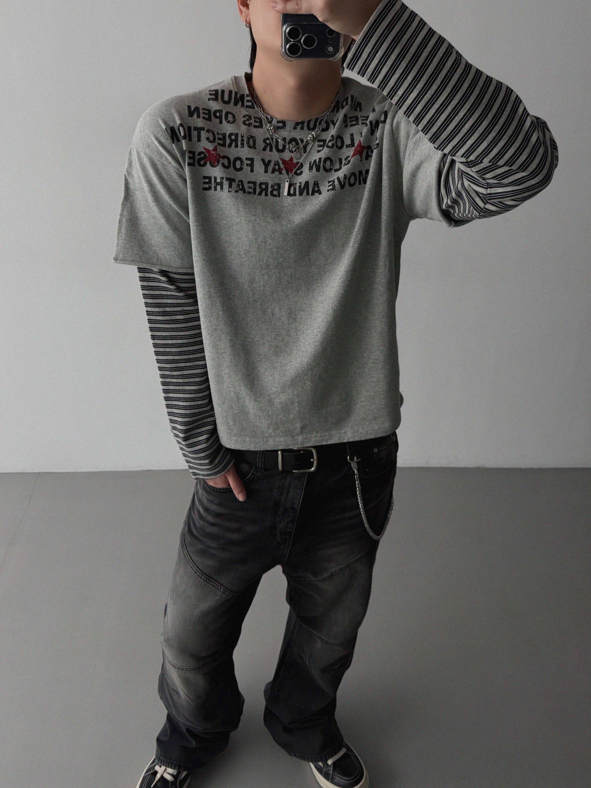 Avenue layered crop t