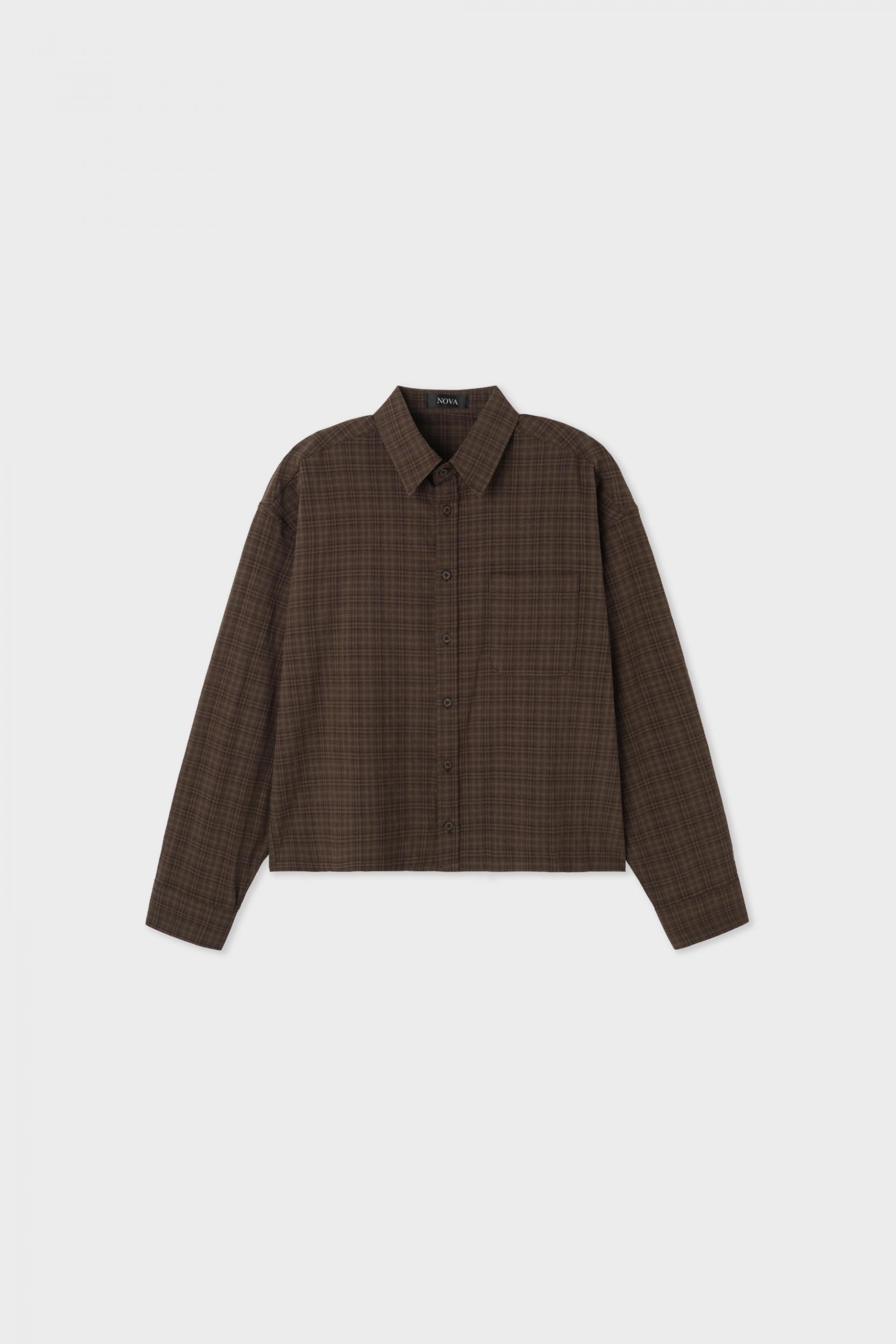 Paul crop check shirt
