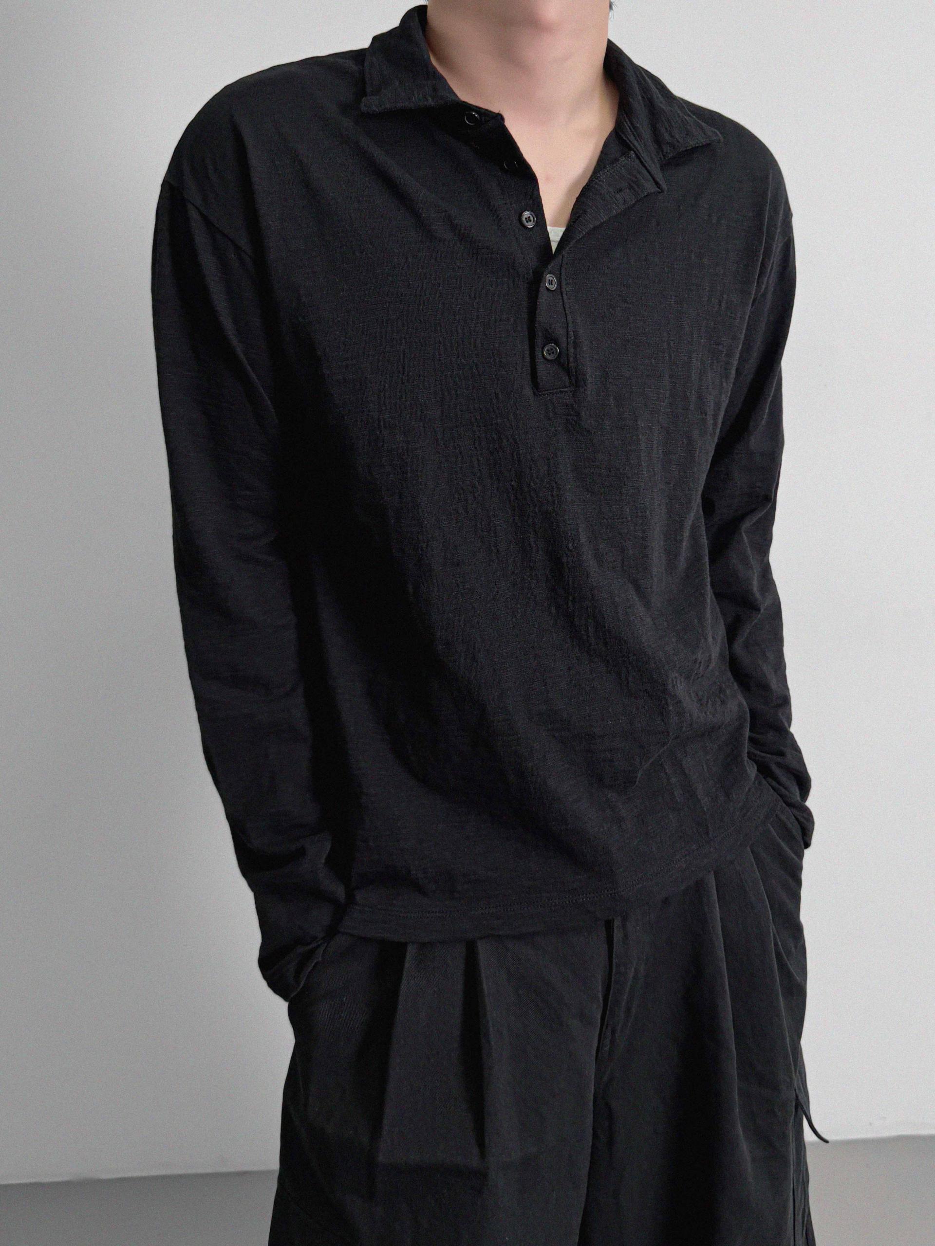 Slab 5 button collar t
