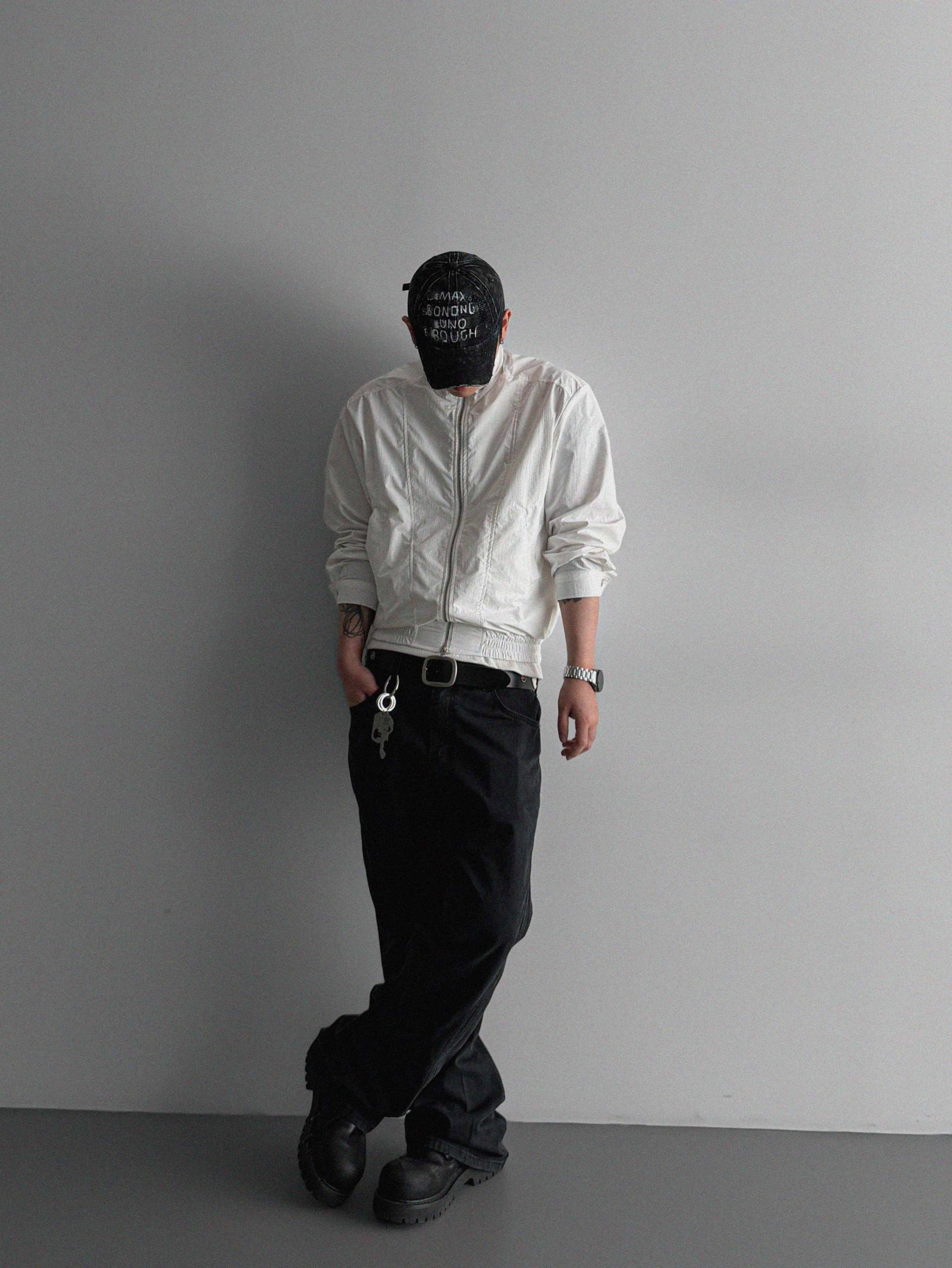Summer nylon crop jacket
