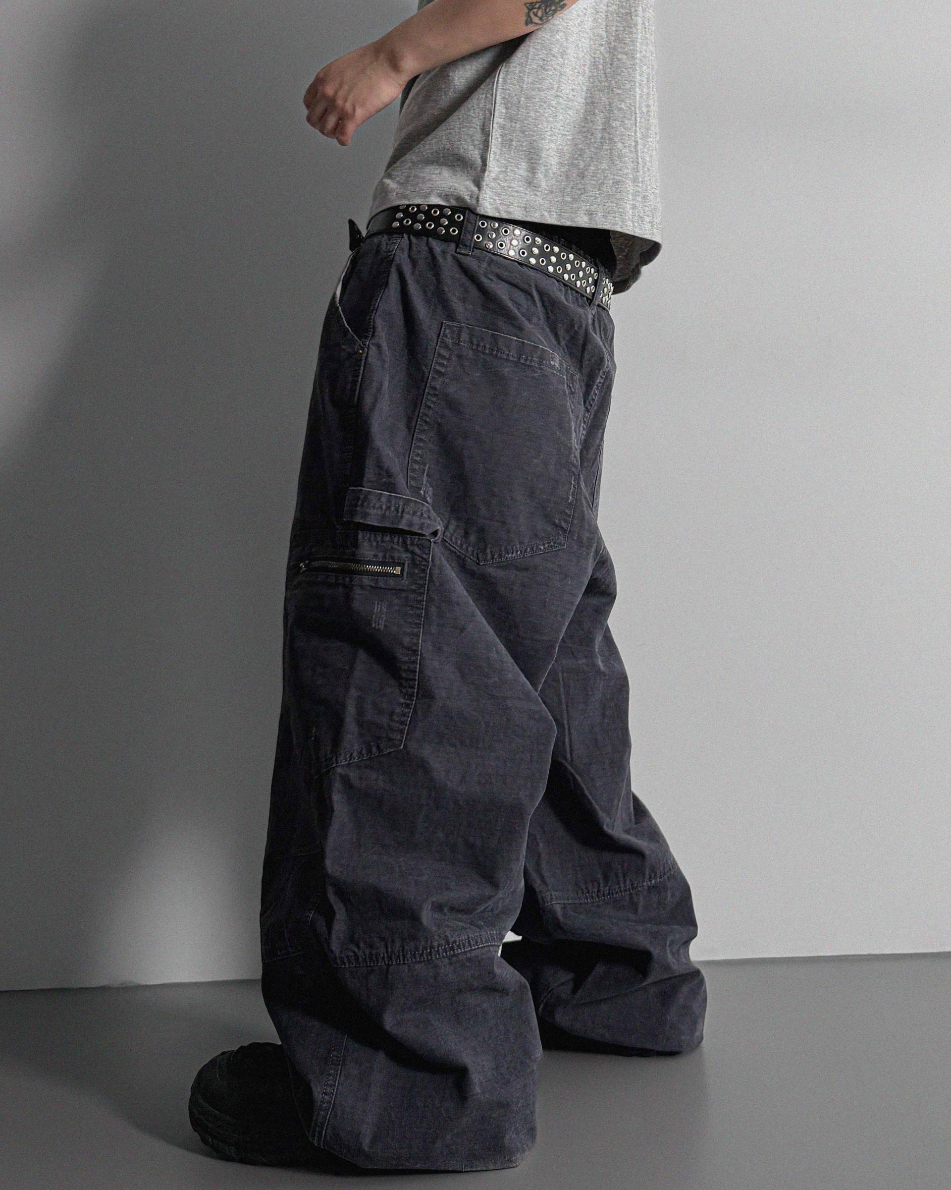 Vintage wide work pants