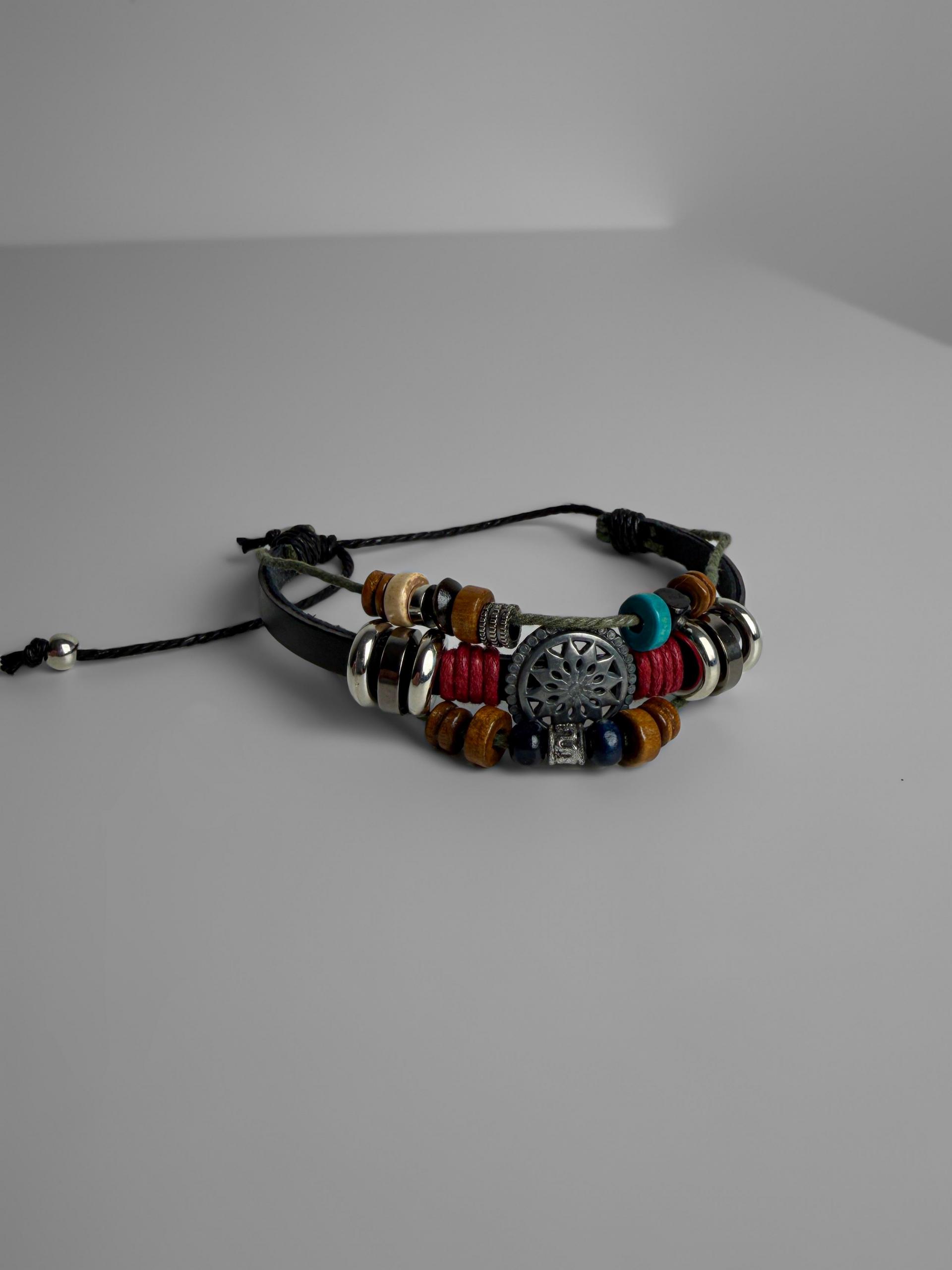 Layered antique multi bracelet