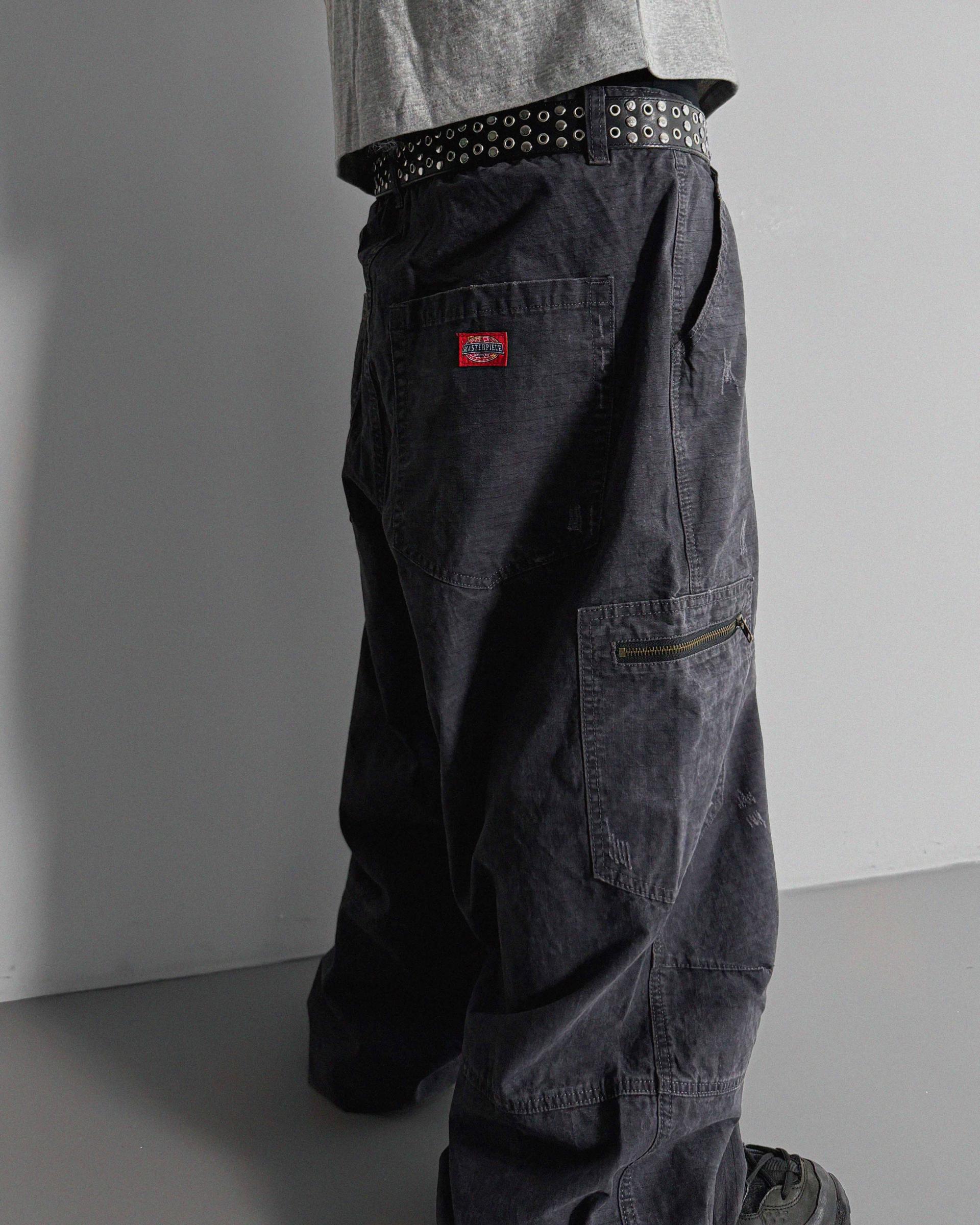 Vintage wide work pants