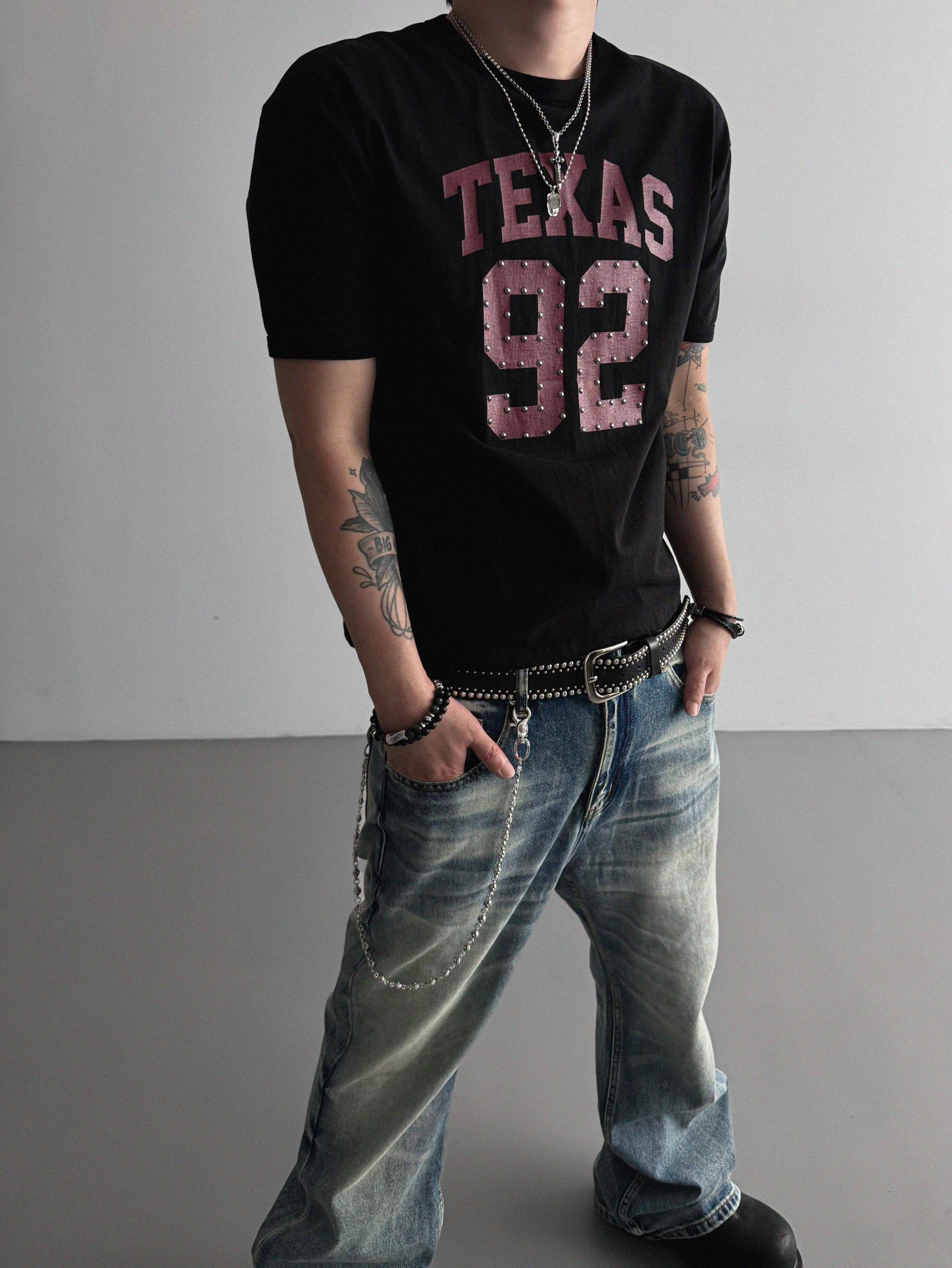 Texas muscle crop half t
