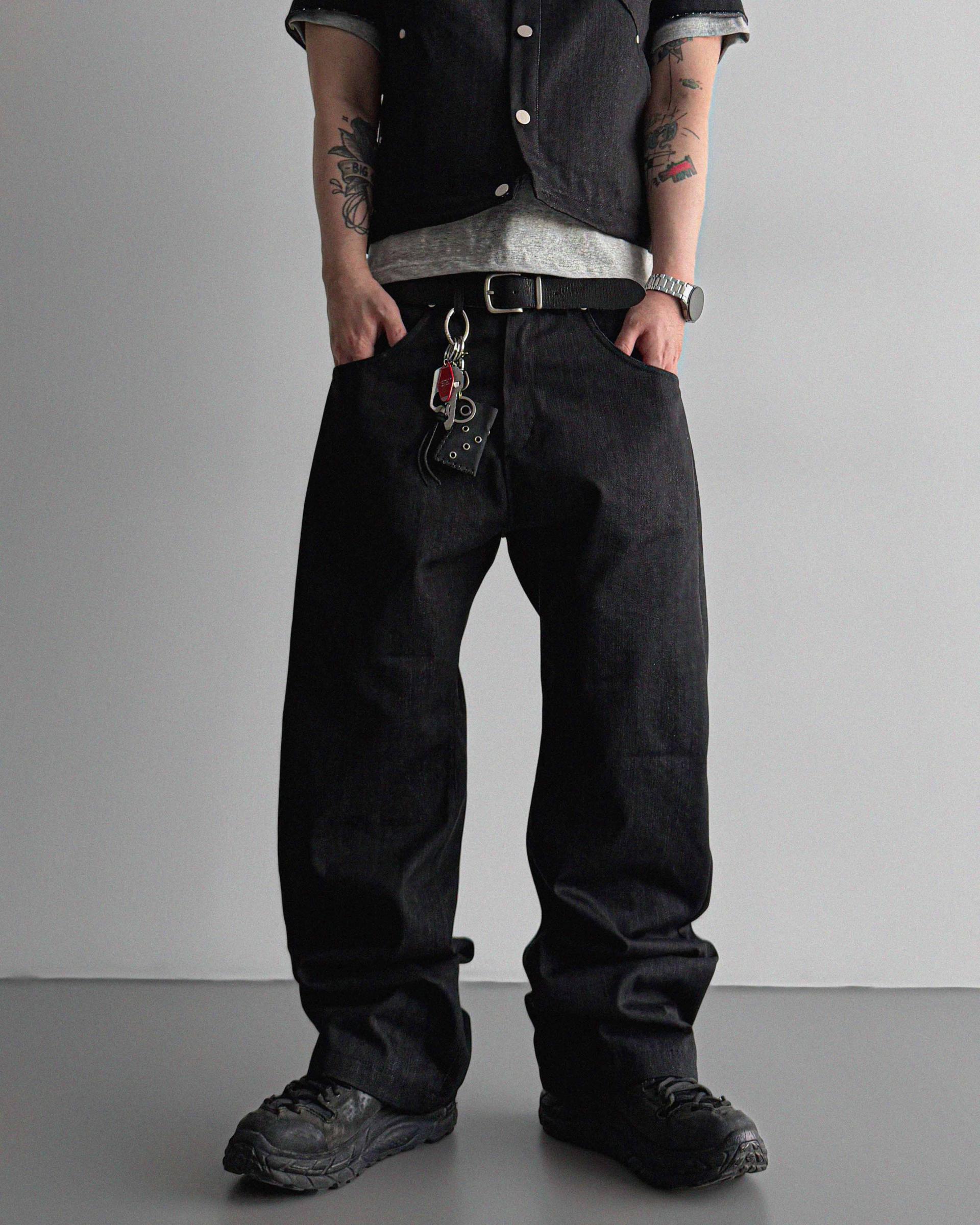 Core non fade sagging jeans