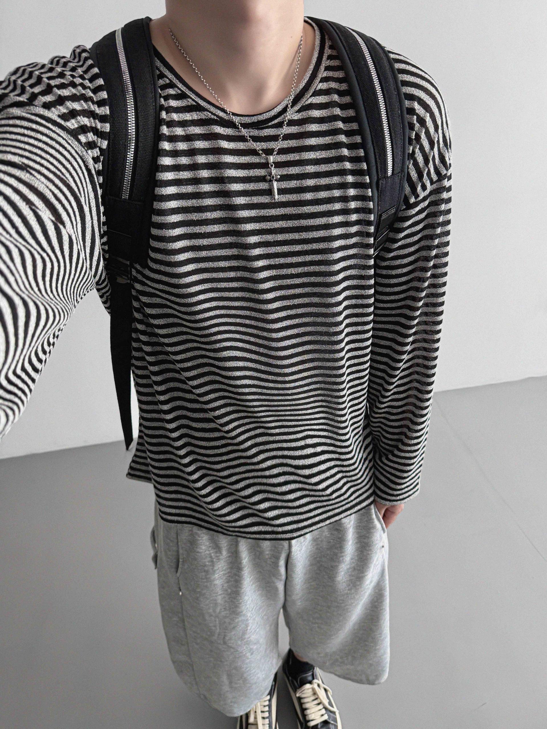 Bookle summer stripe t