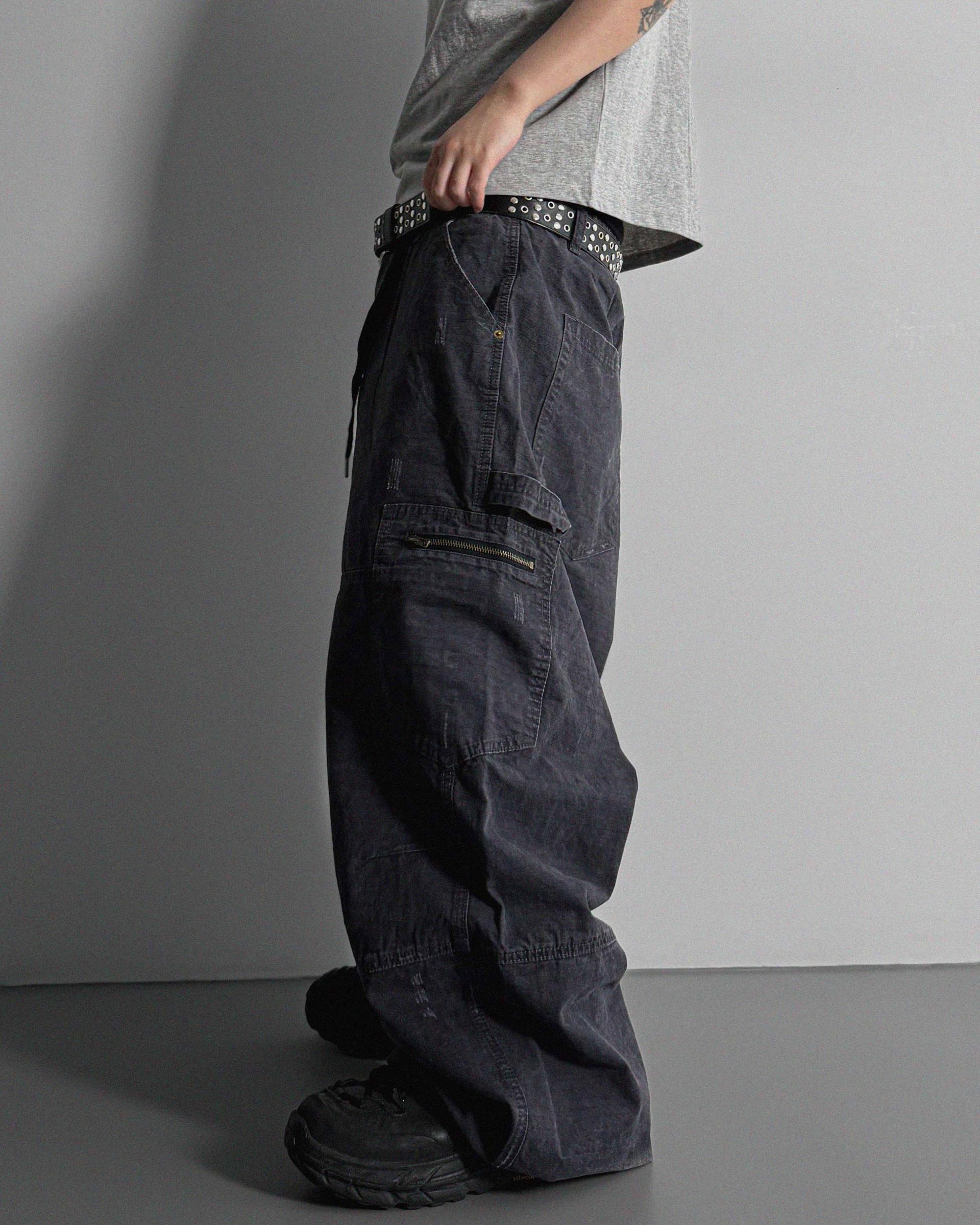 Vintage wide work pants