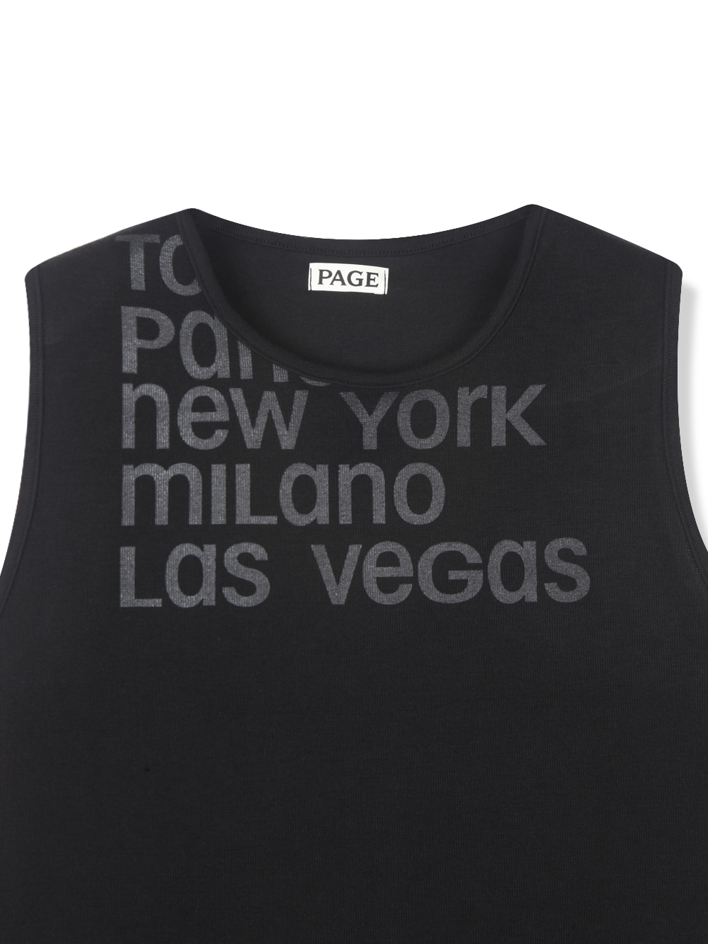 Milano crop sleeveless