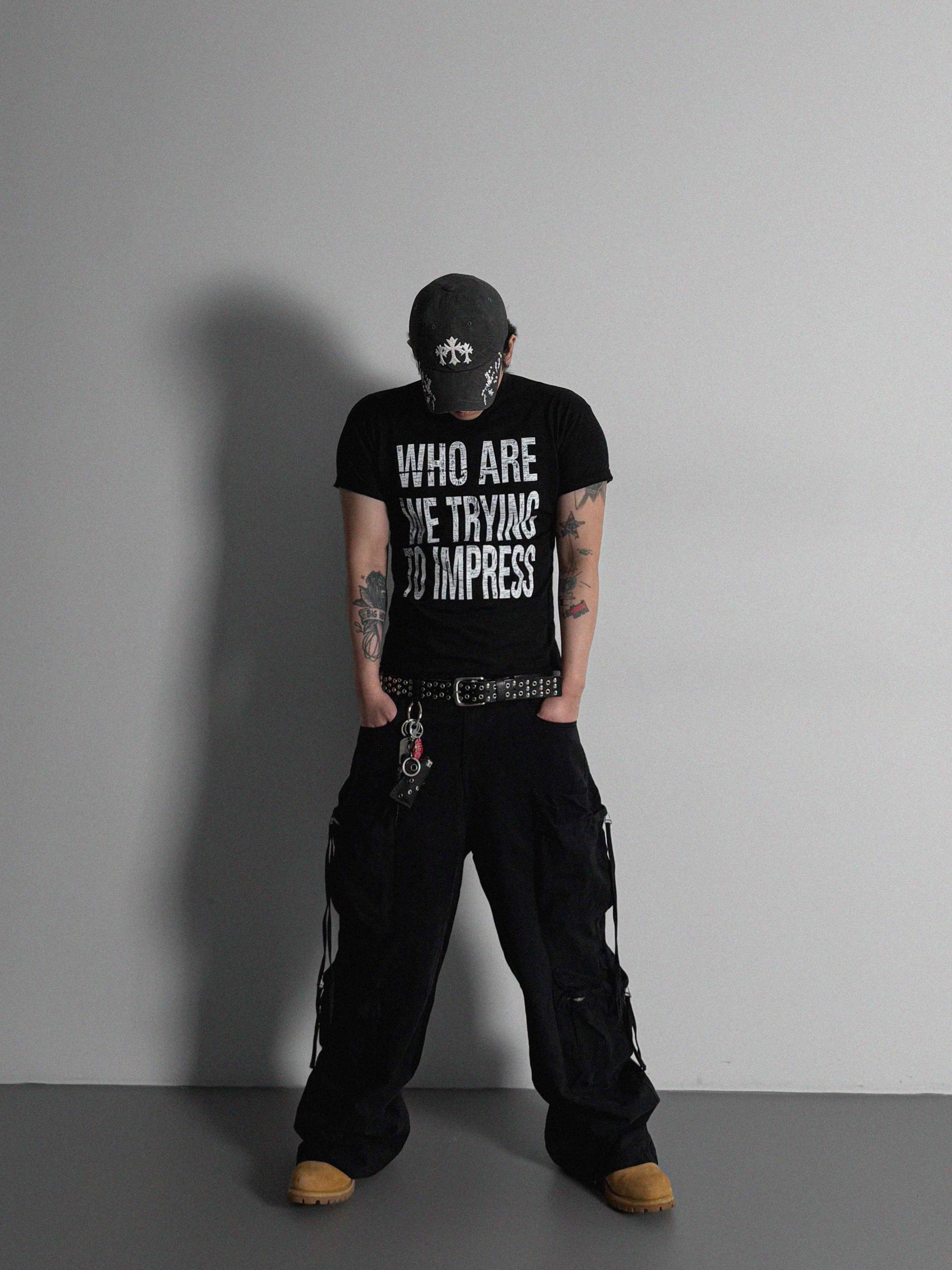 Impress slap muscle half t