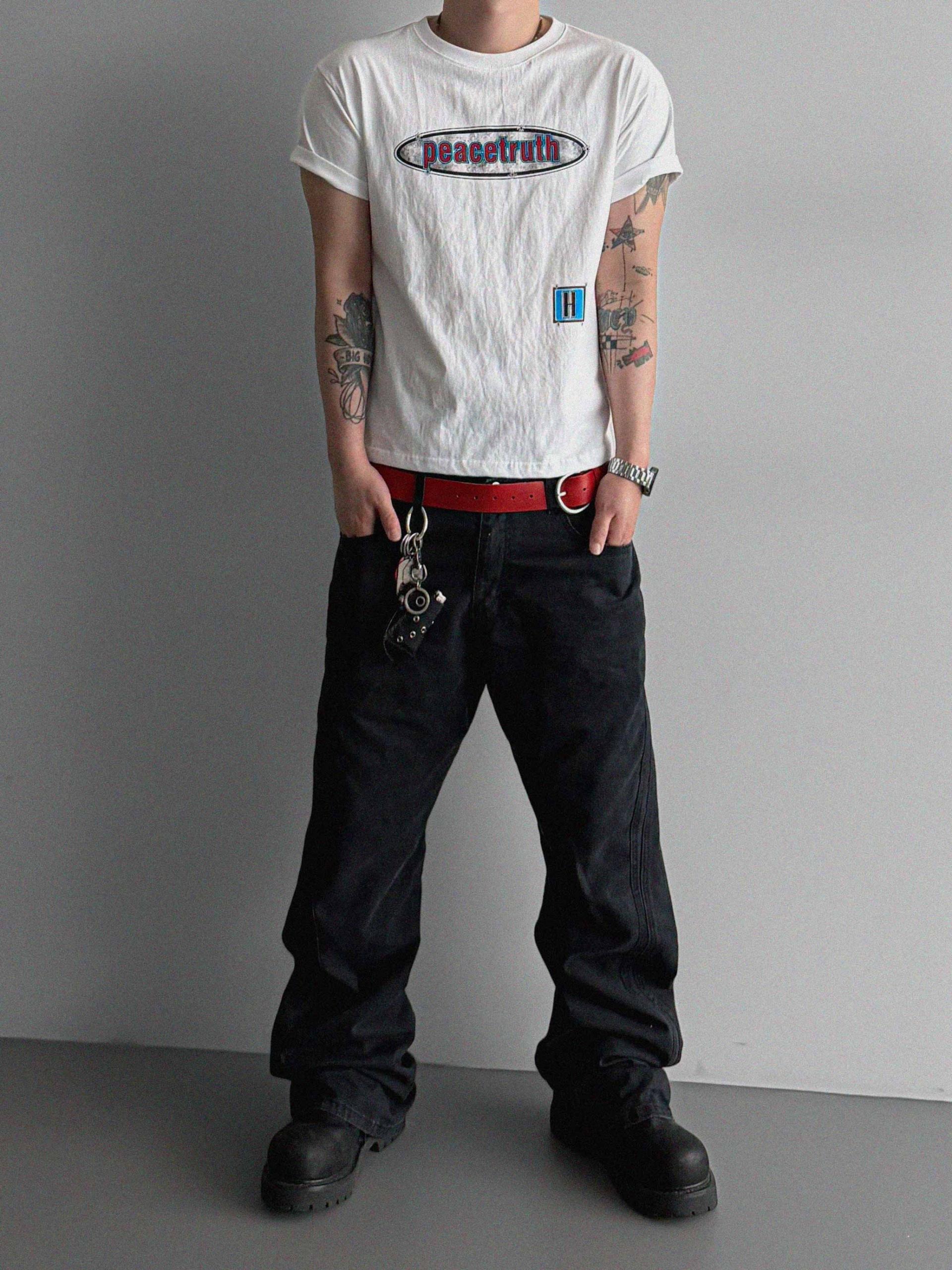 Peace crop half t