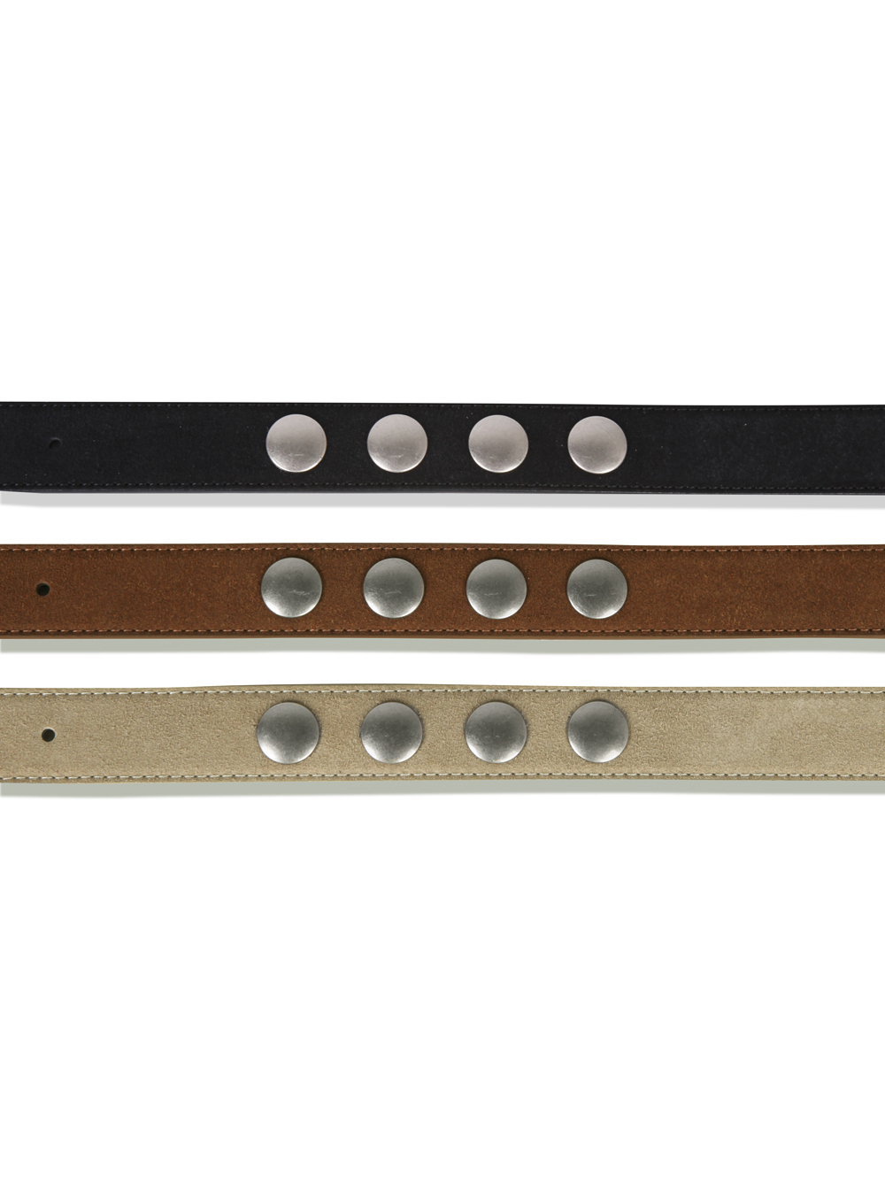 Noble suede leather belt
