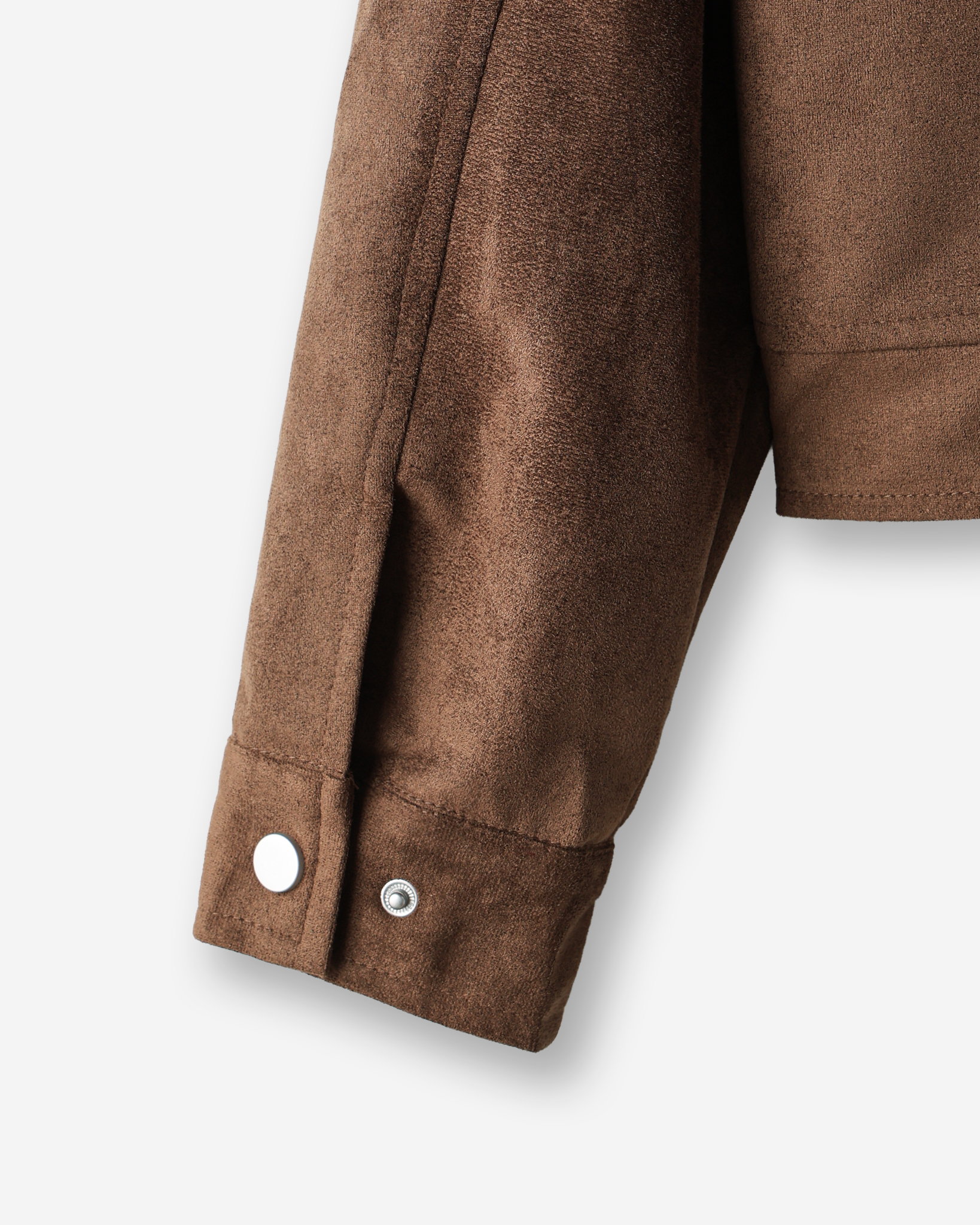 Lemans biker suede crop jacket
