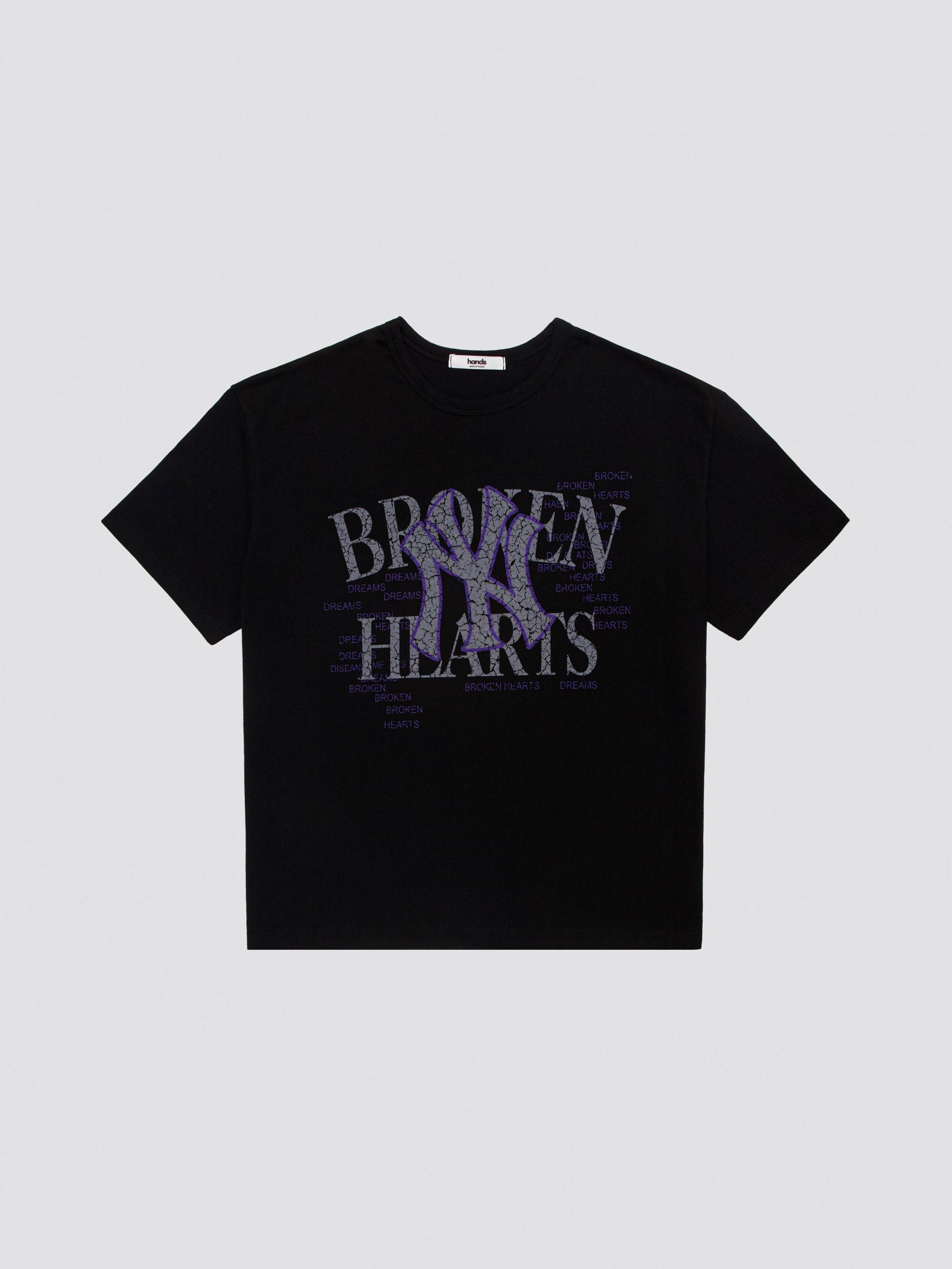 Broken crop half t