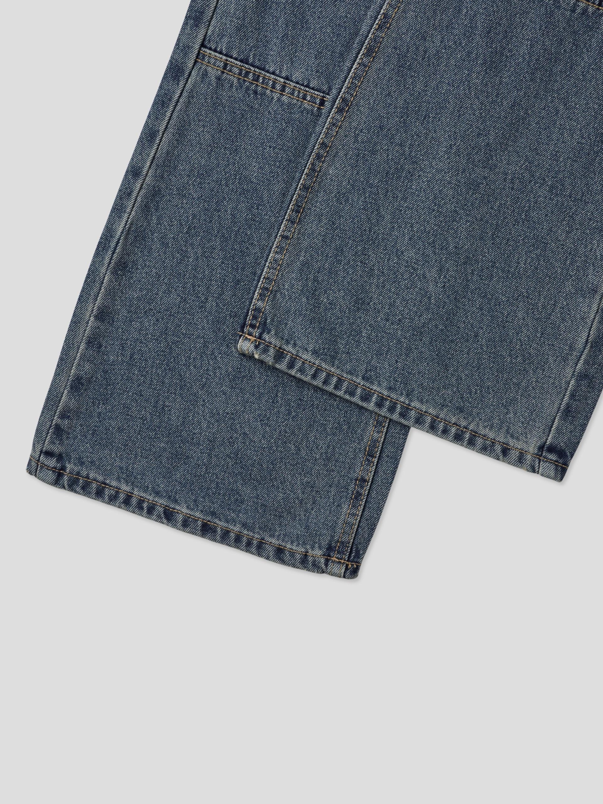 Mabel panel biker flare denim pants