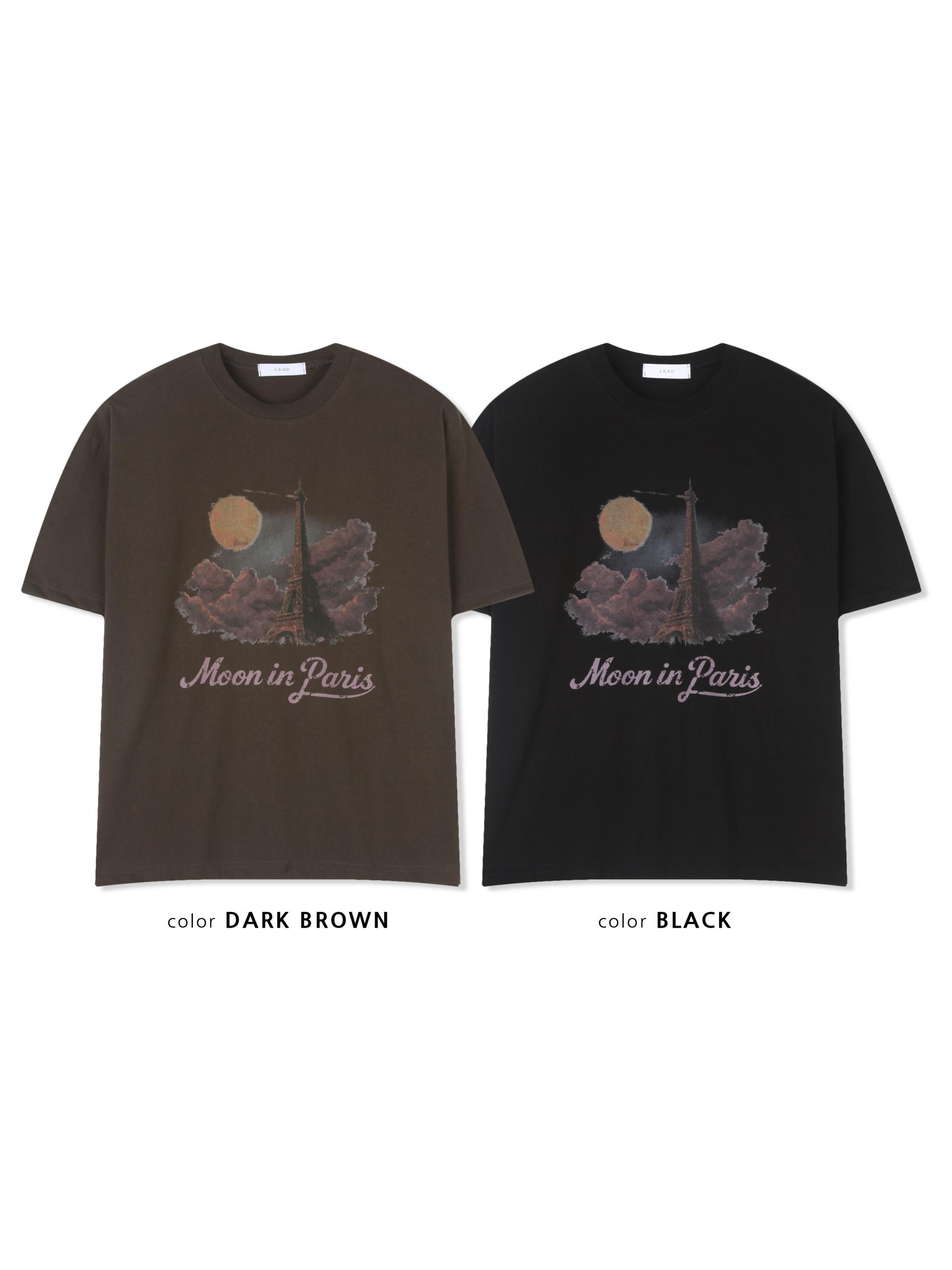 Paris moon crop half t