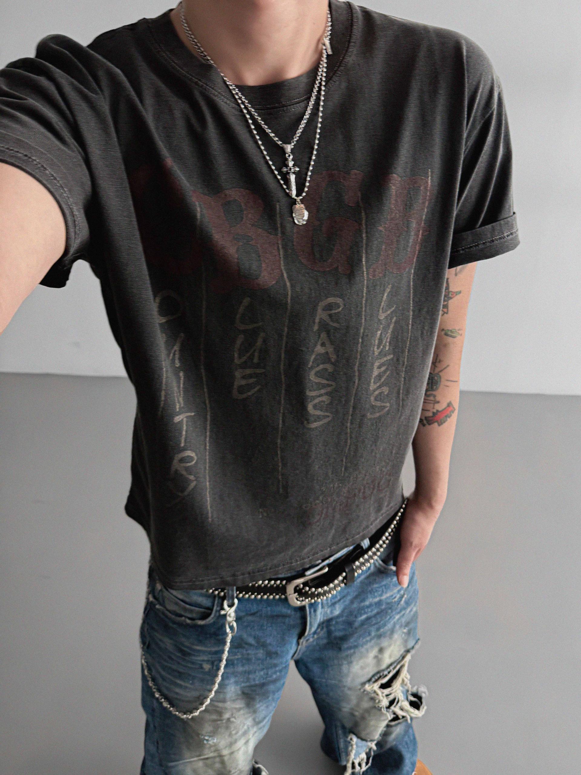 CBGB Pigment crop half t