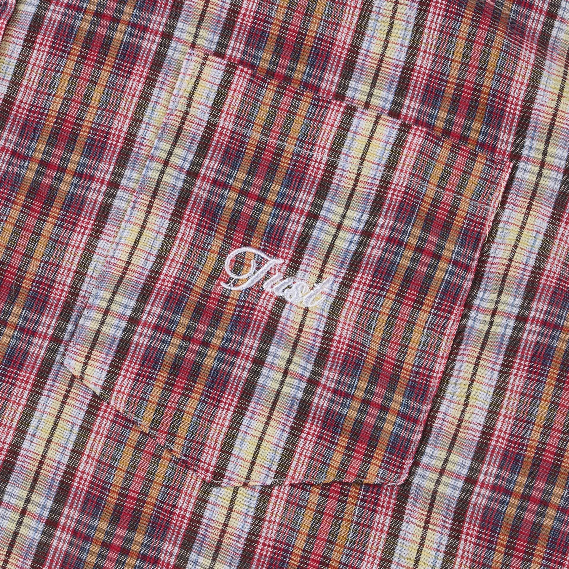 Prepi boxy check half shirt