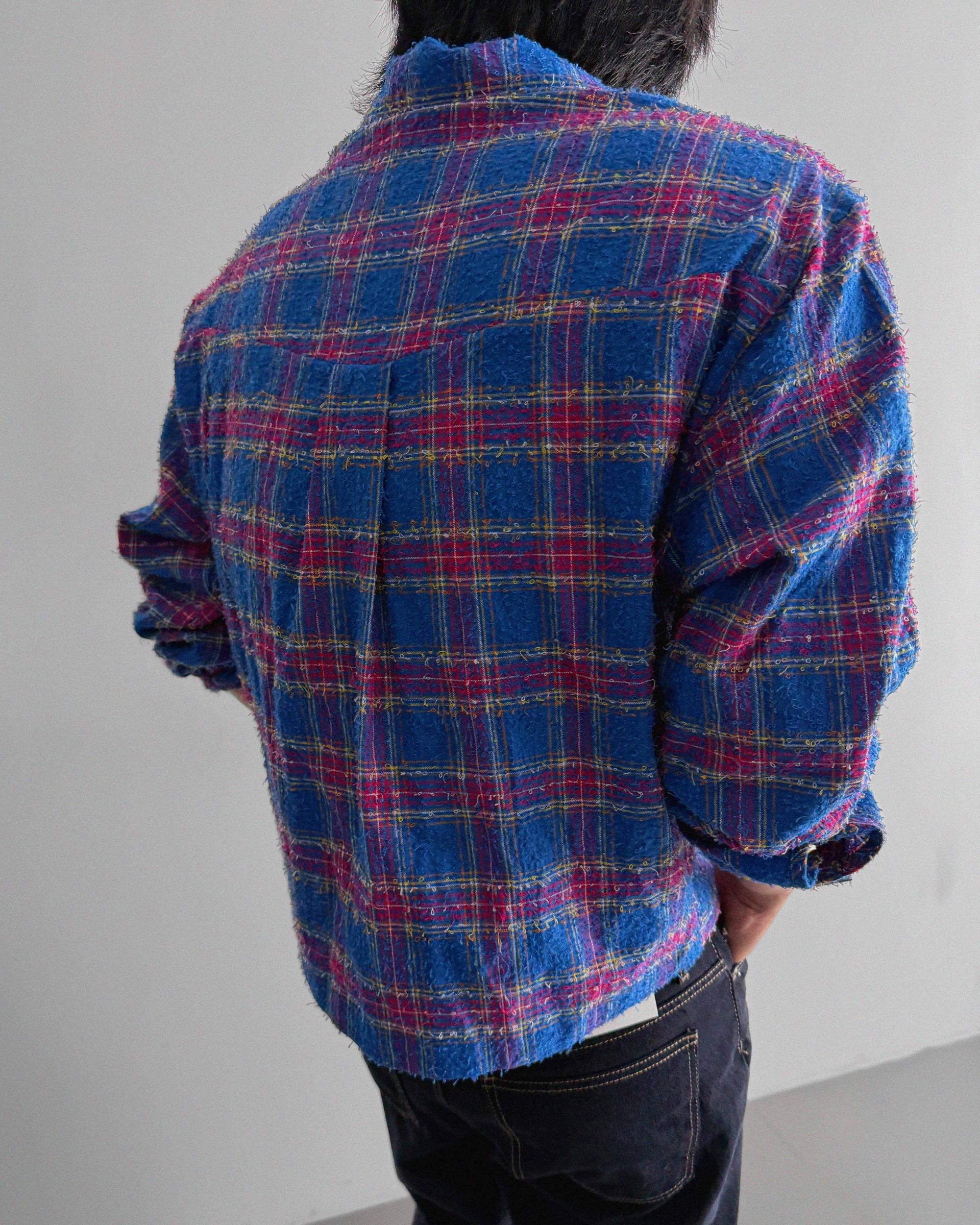 Nova crop check shirt