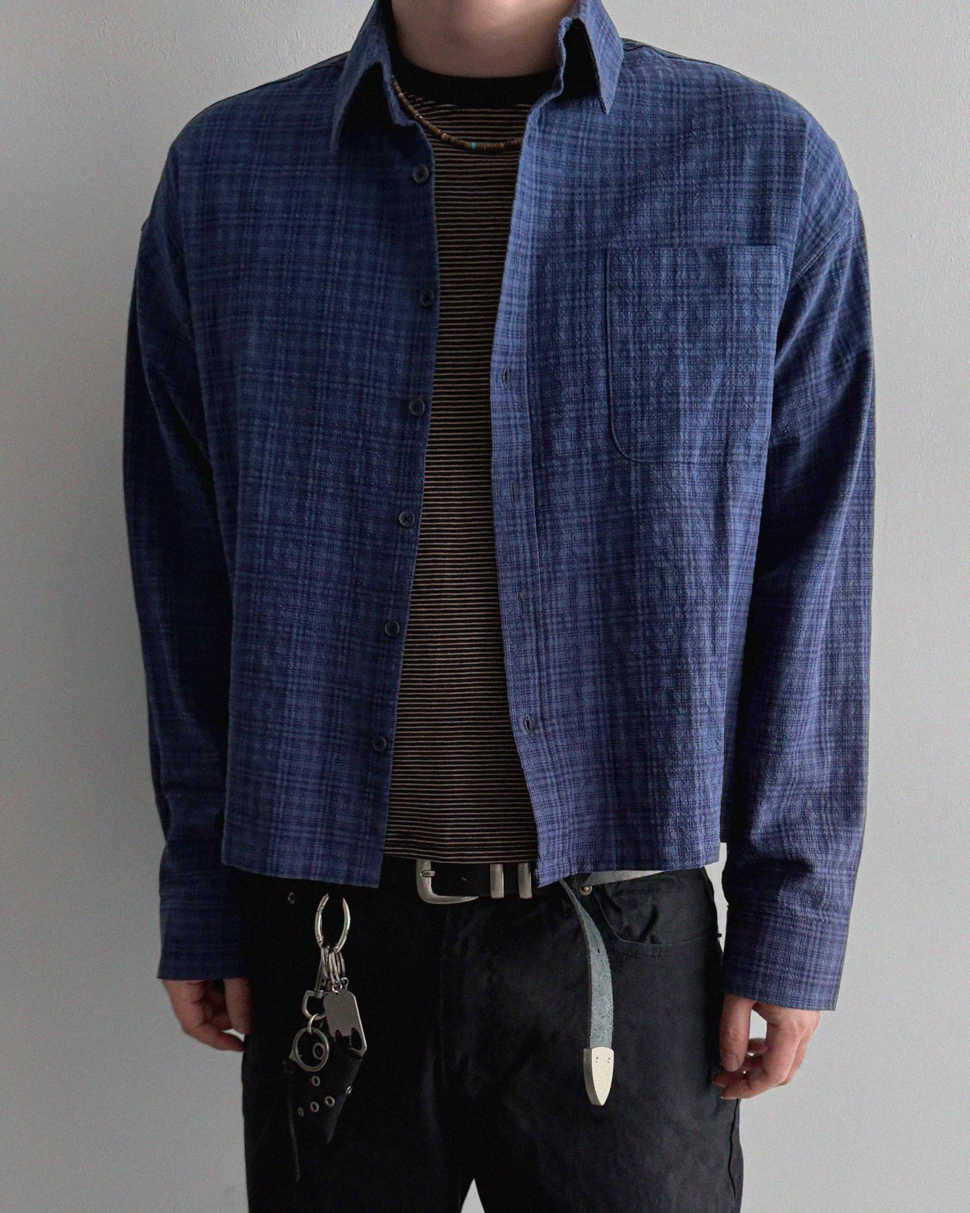 Paul crop check shirt