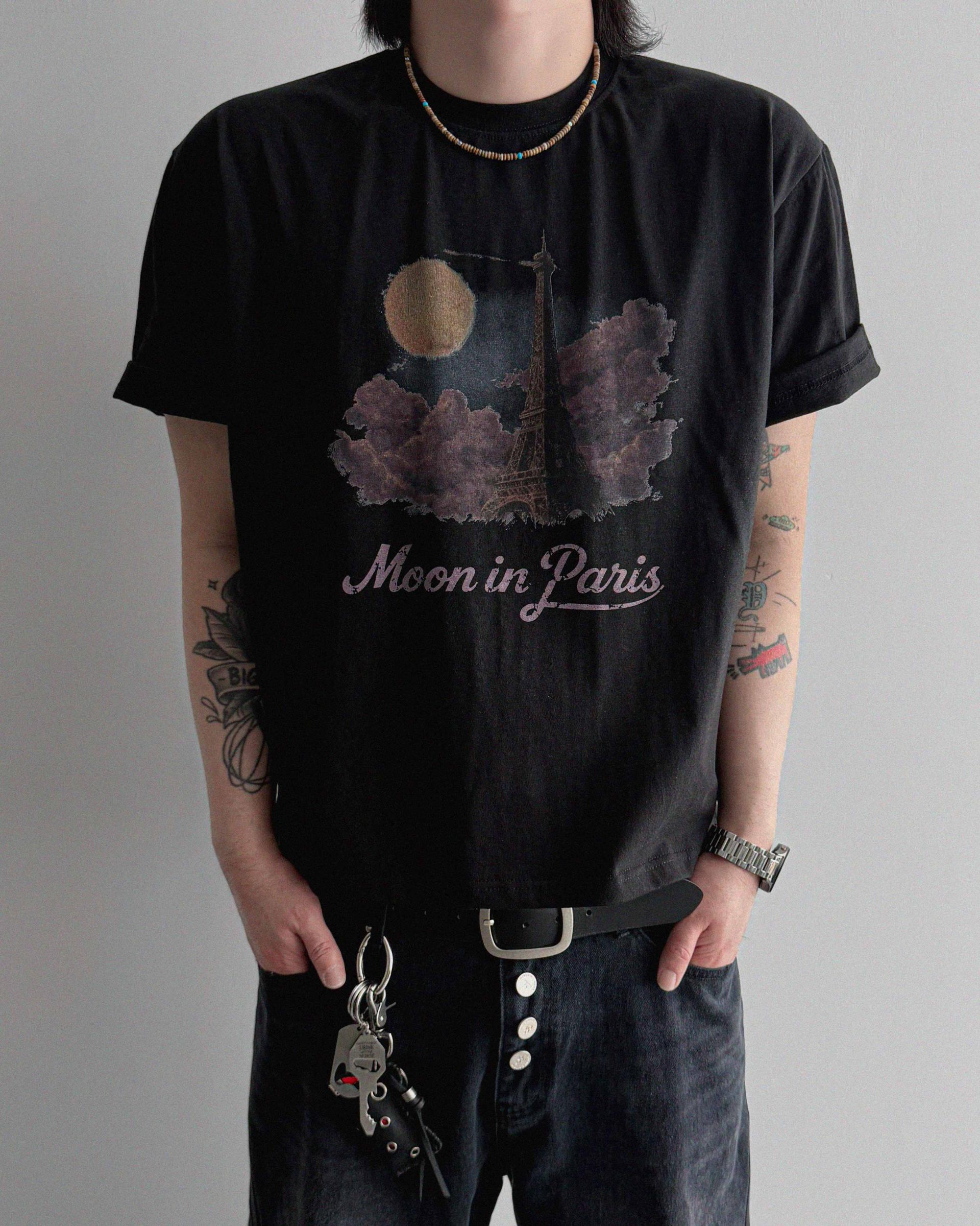 Paris moon crop half t