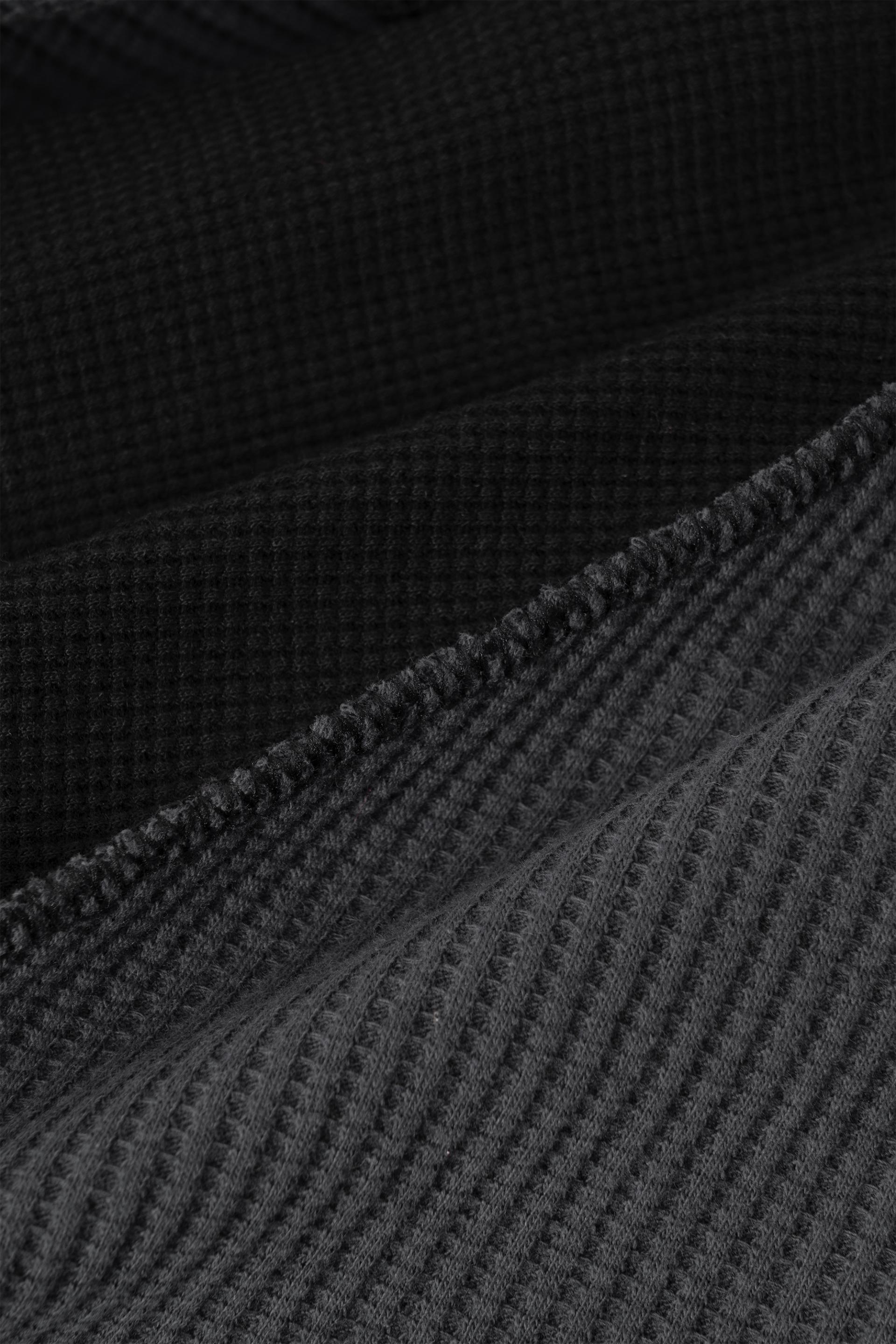 Tukhines waffle slim raglan t