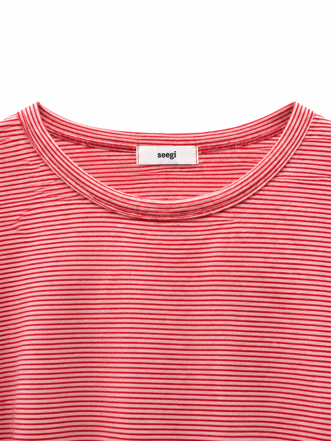 Weather stripe crop t