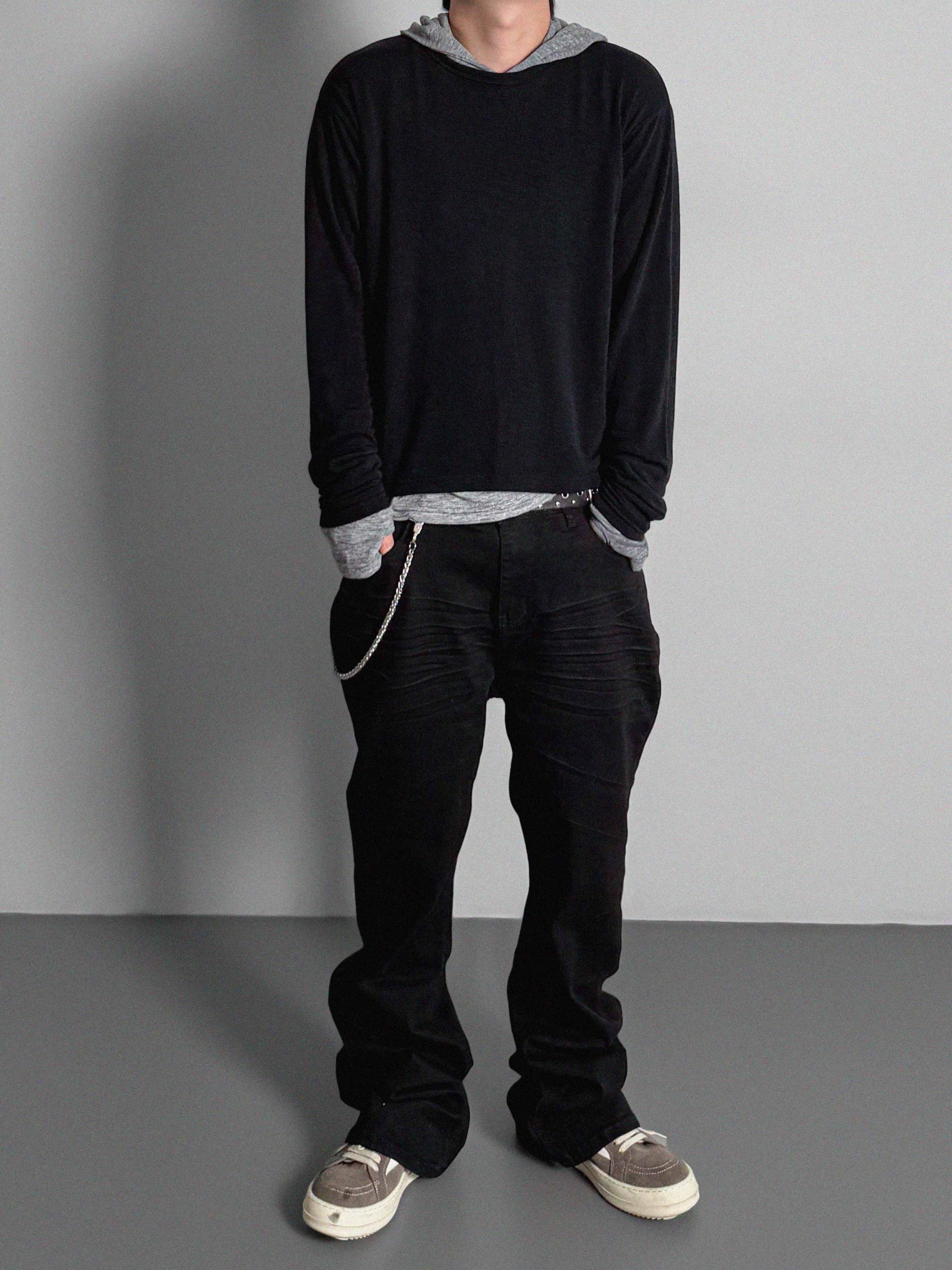 Index layered warmer hood t