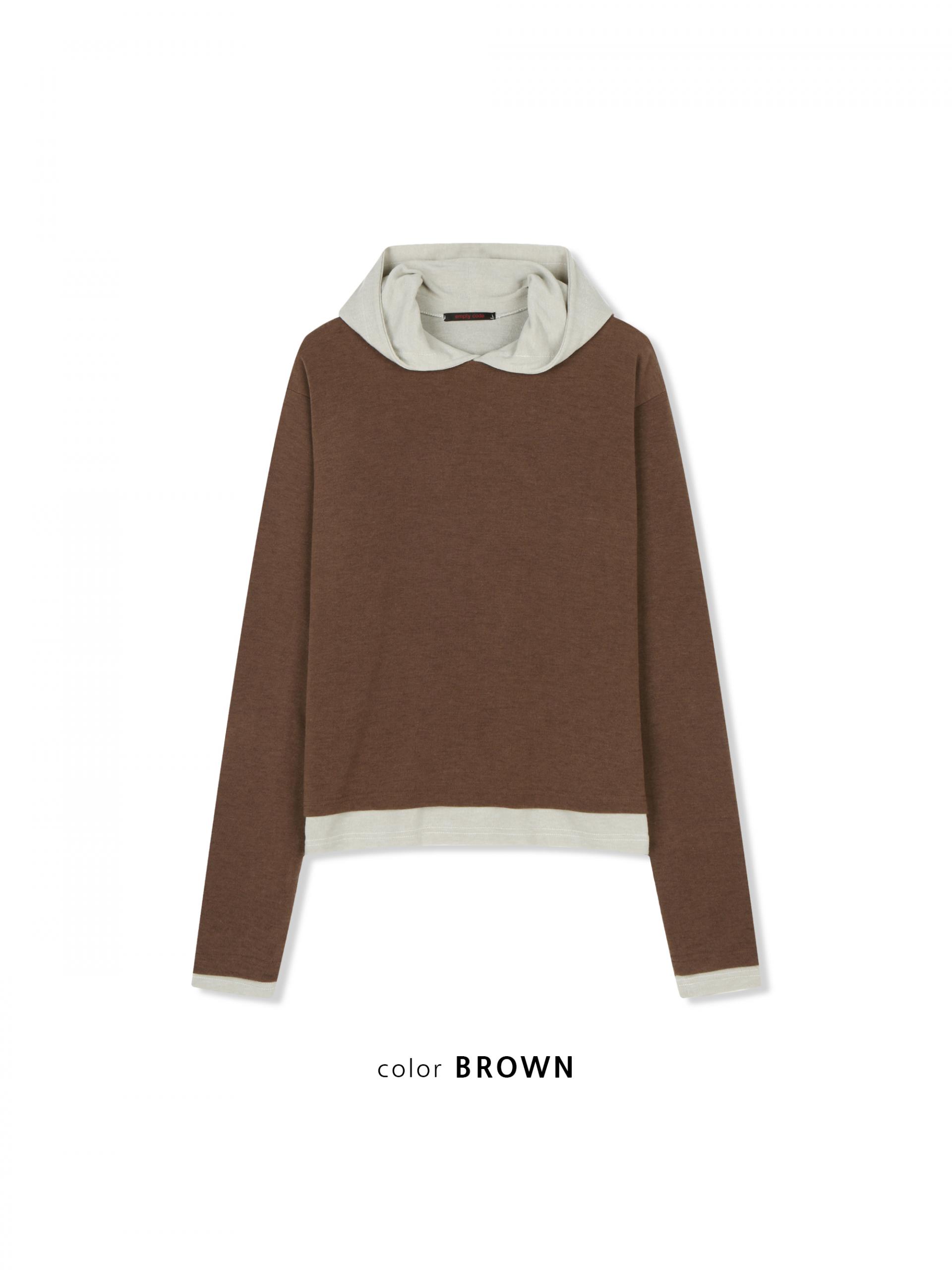 Index layered warmer hood t