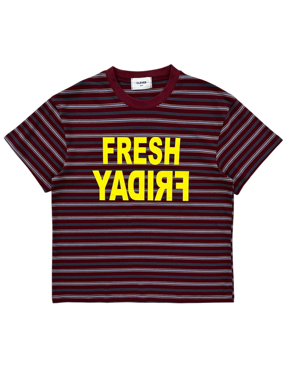 Fresh stripe half t