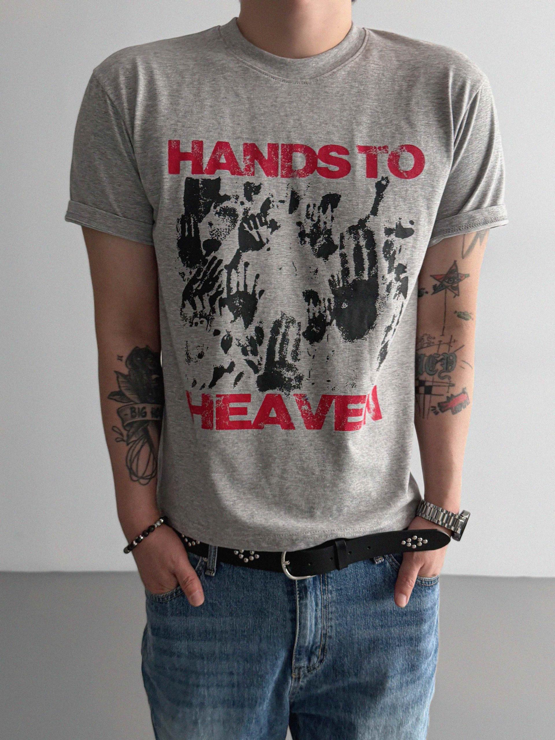Hands to heaven cool air crop half t