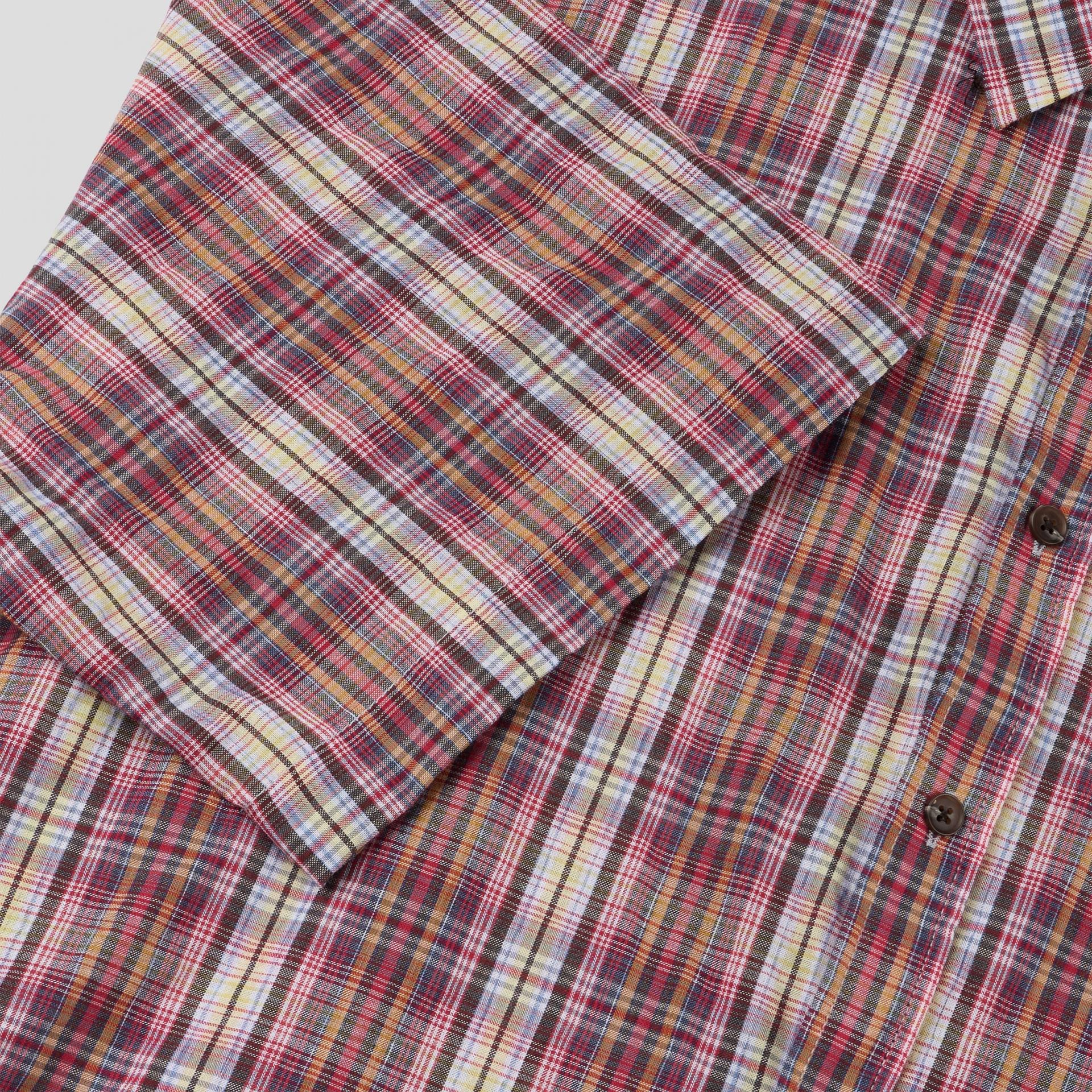 Prepi boxy check half shirt