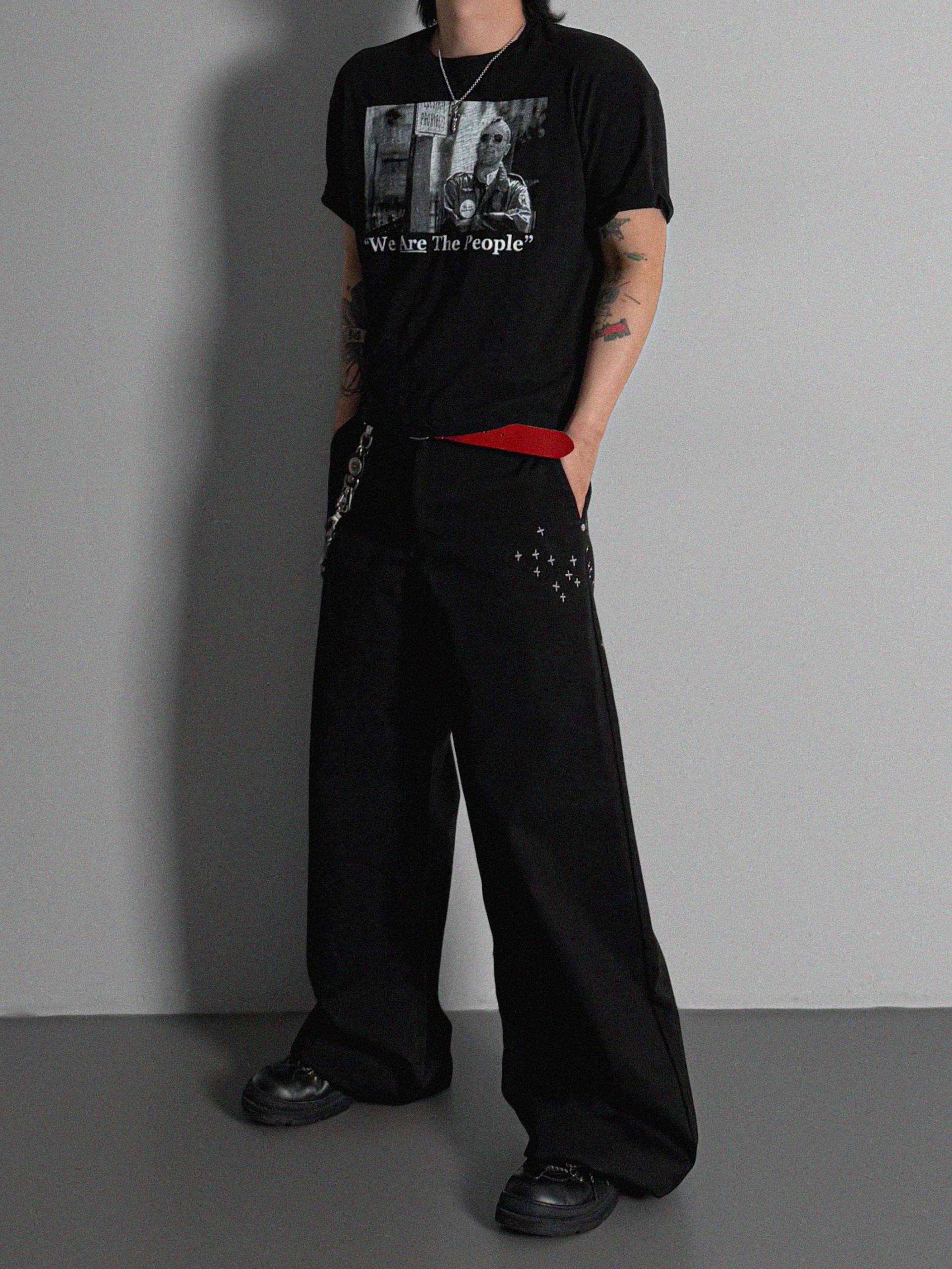 Vintage taxi slap crop half t