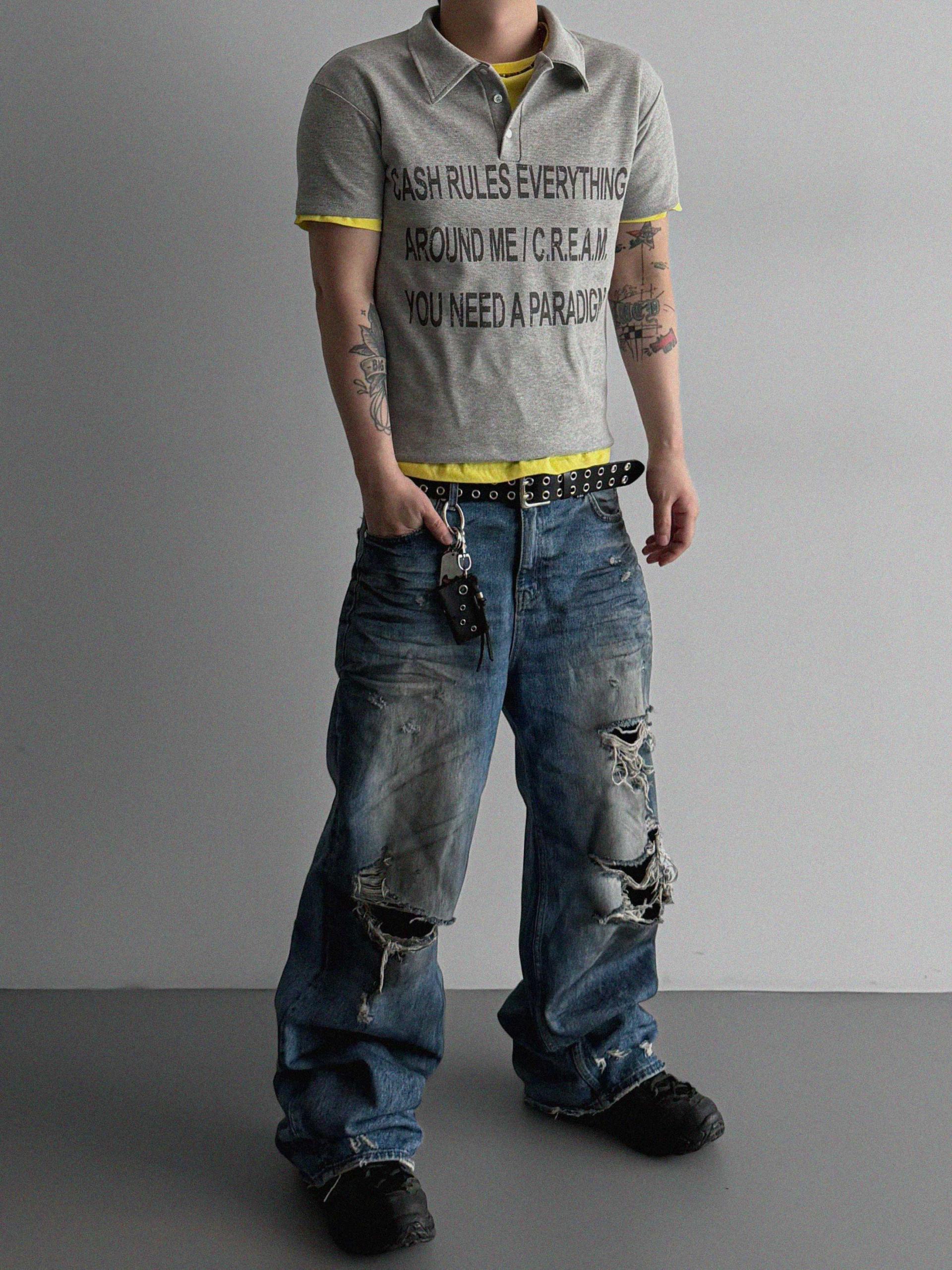 PK cash cream slim half t