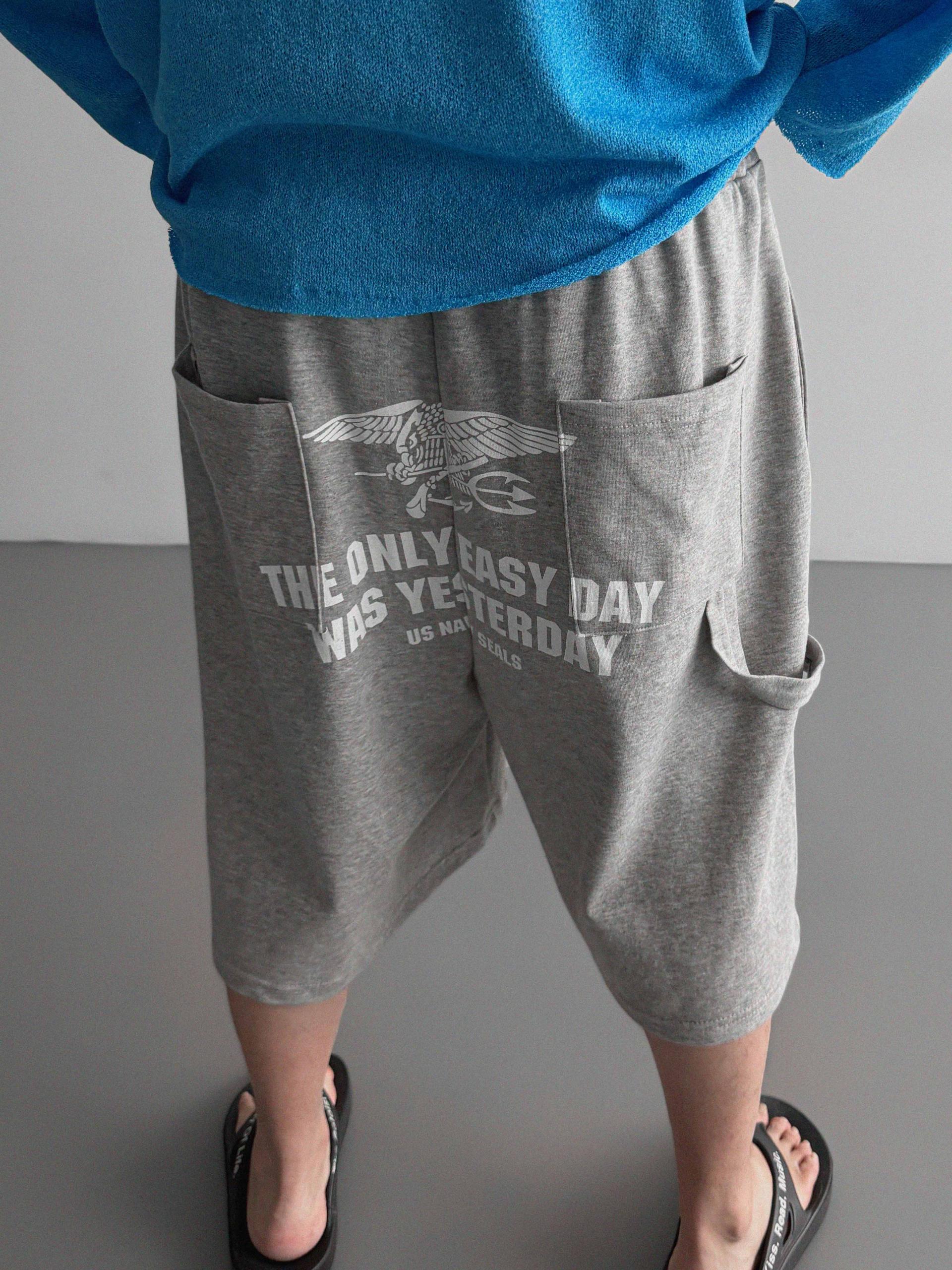 SEAL bermuda sweat pants